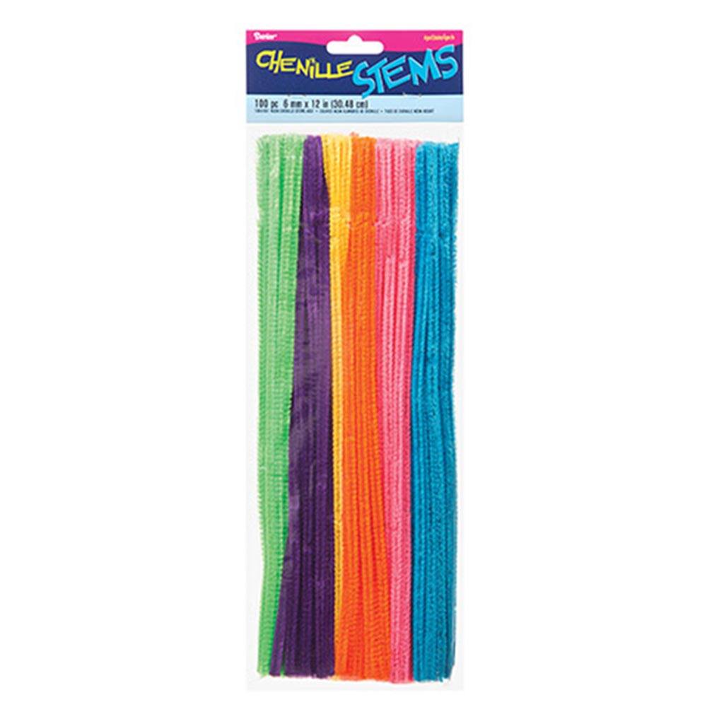 Darice Chenille Stems 6mm Orange