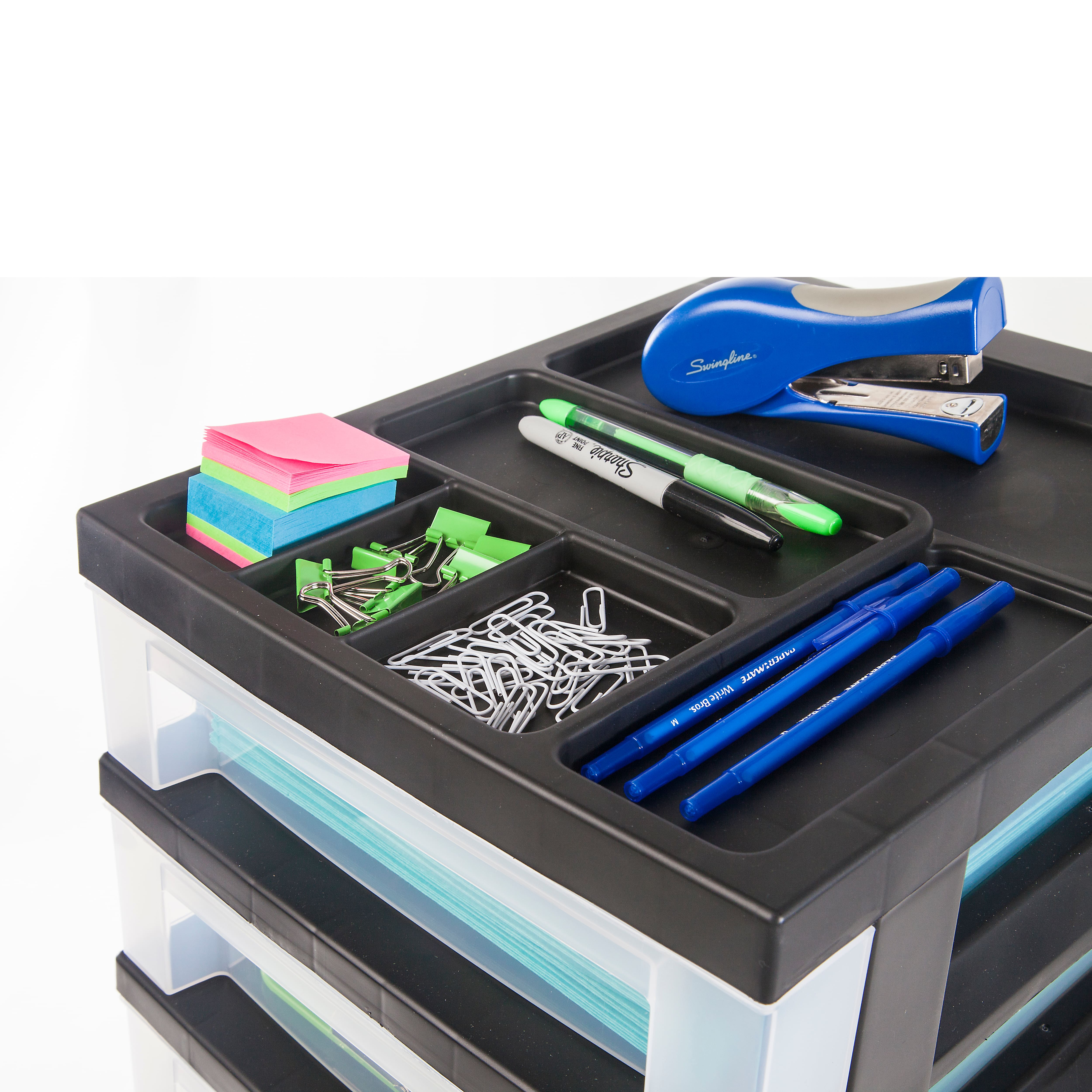 Iris&#xAE; 10 Drawer Cart with Organizer Top