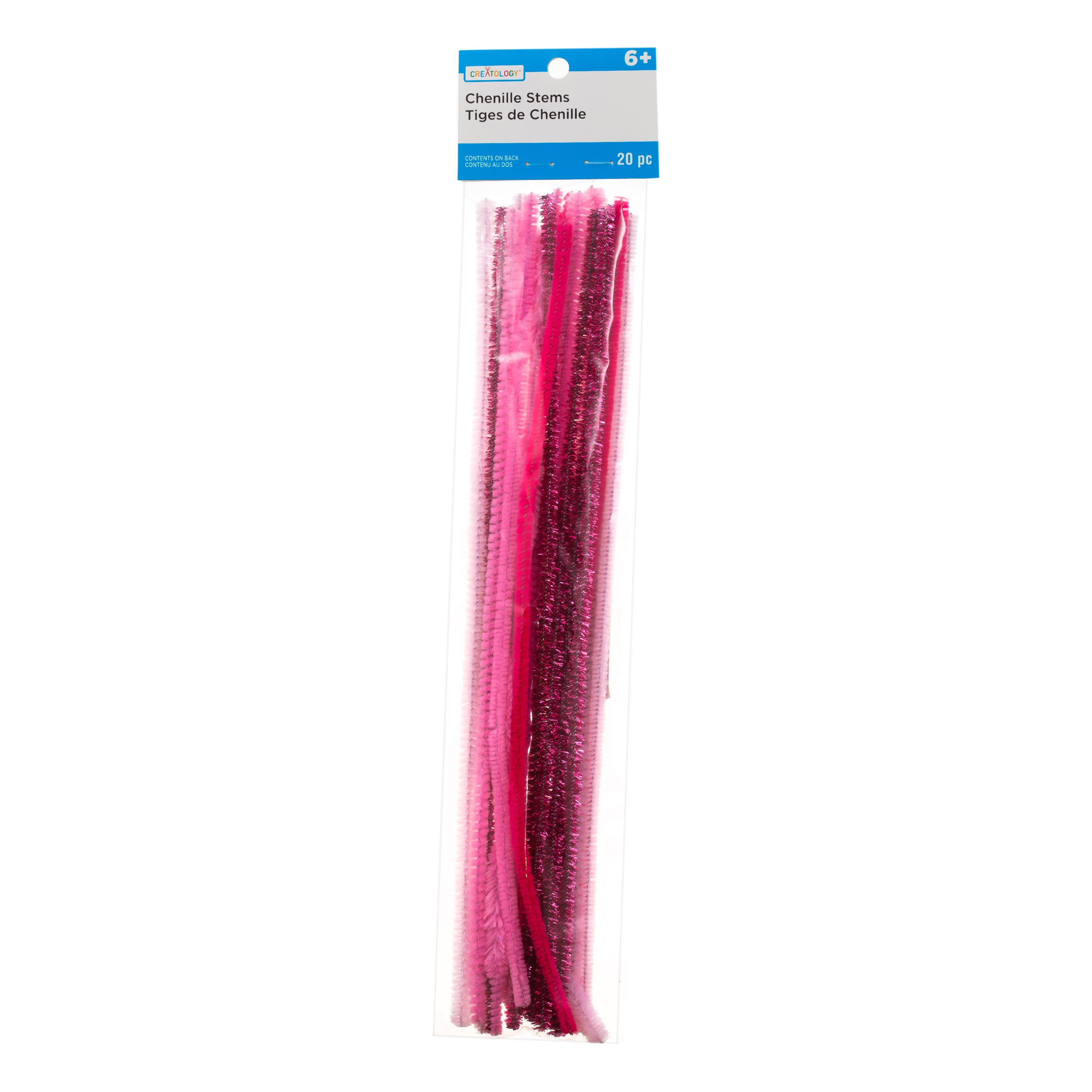24 Packs: 25 ct. (600 total) Purple Chenille Pipe Cleaners by Creatology™