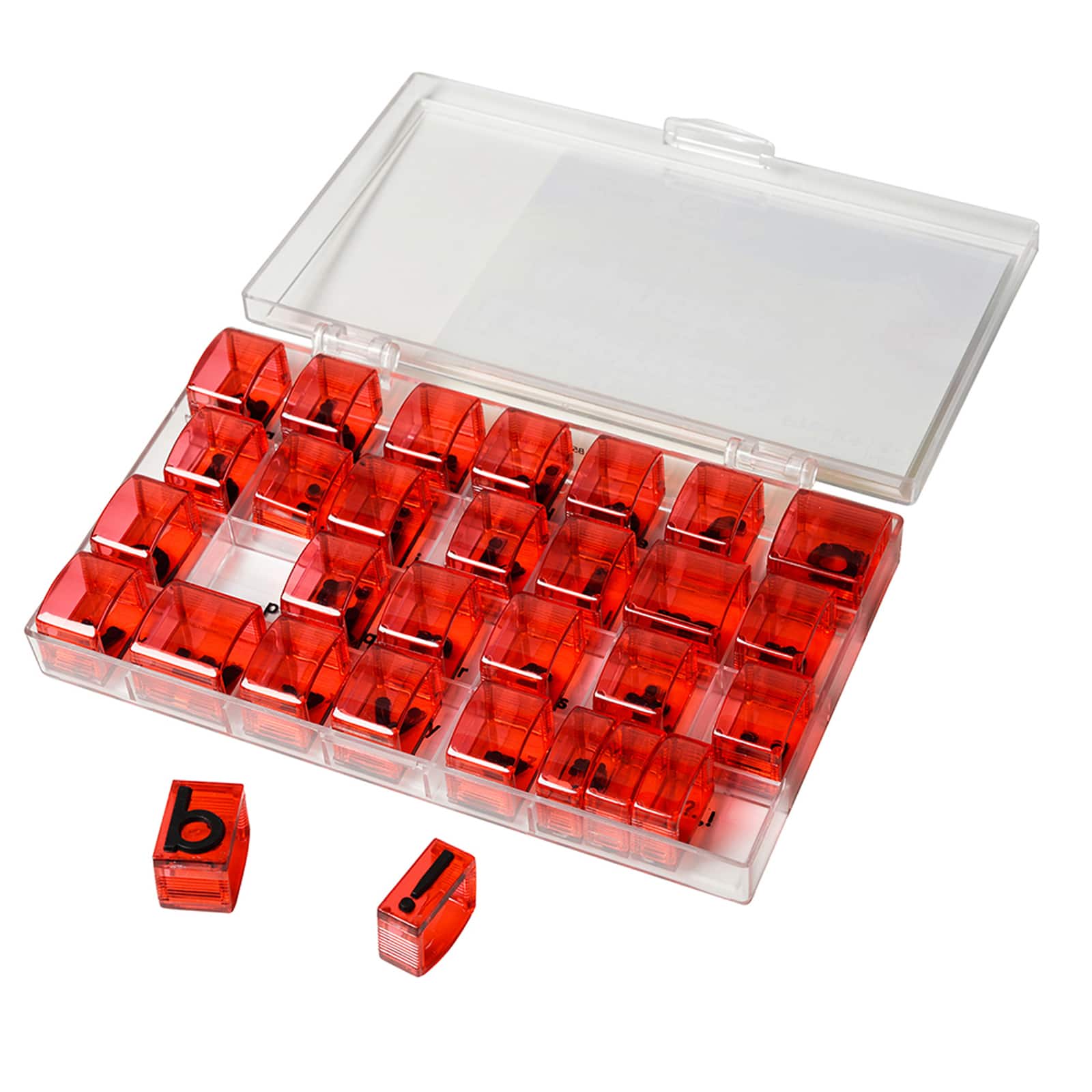 See And Stamp&#x2122; Lowercase Alphabet Transparent Stamps