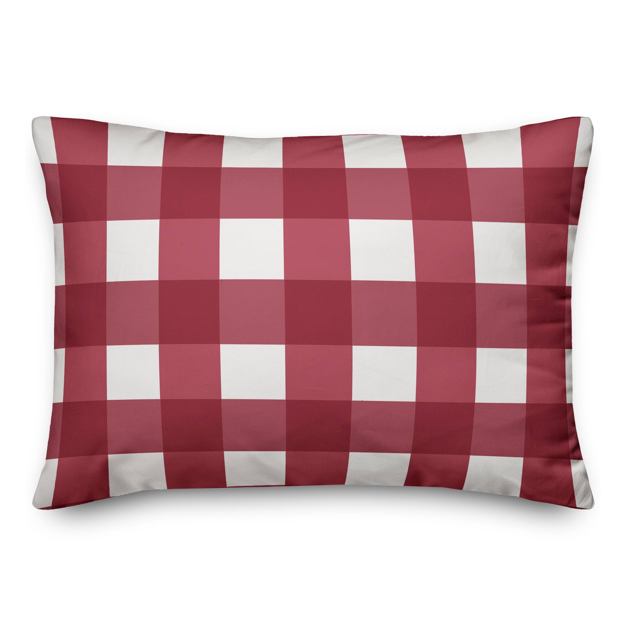 Designs Direct The North Pole Candy Cane Factory 14x20 Throw Pillow