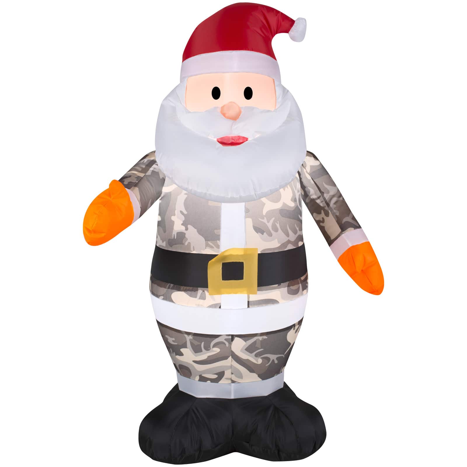 3ft. Airblown® Inflatable Christmas Santa in Camo