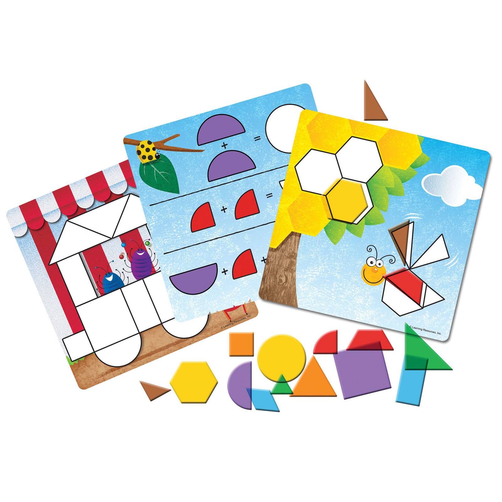 Learning Resources® Shapes Don't Bug Me™ Geometry Activity Set