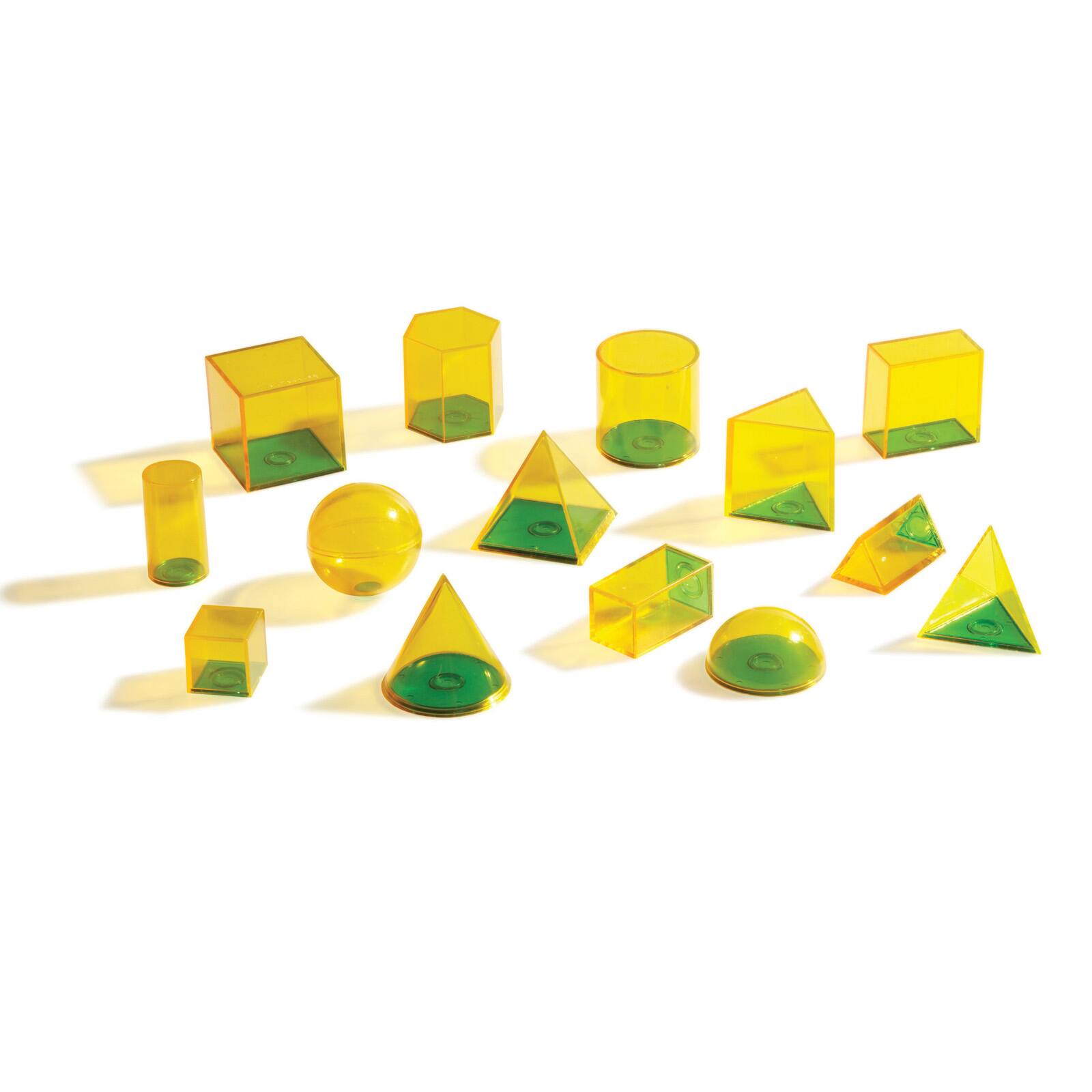 Learning Resources® Relational Geometric Solids® Set of 14