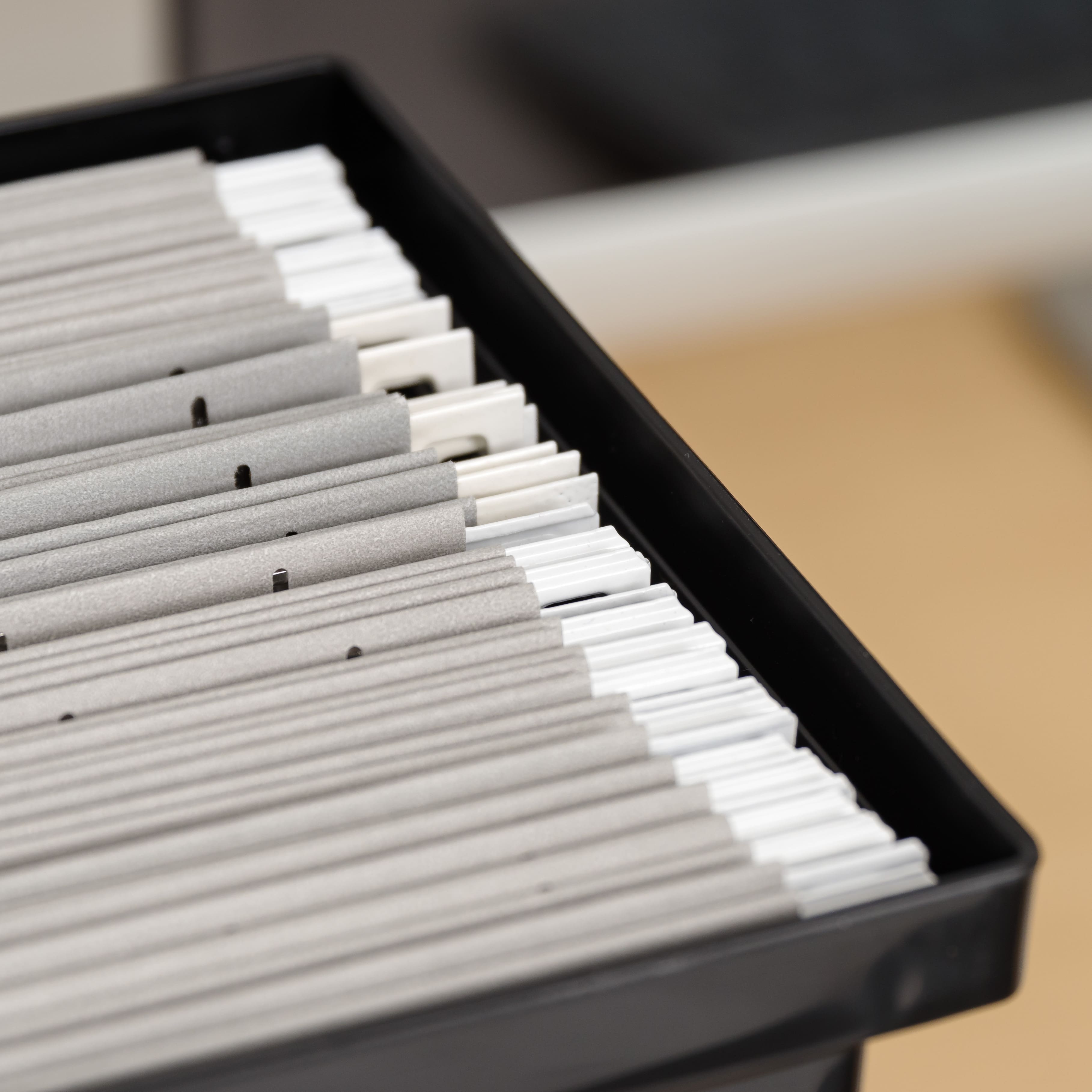 Iris&#xAE; Medium Desktop File Box, 6 Pack