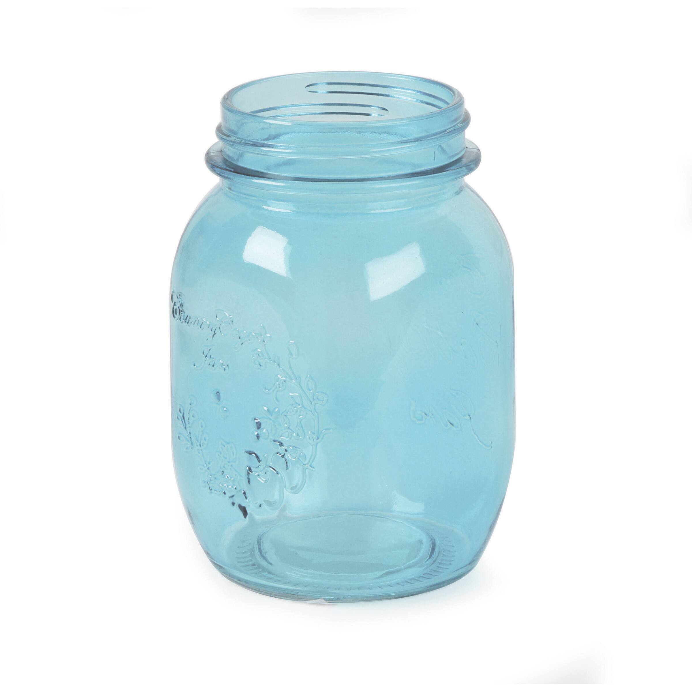 Get The Blue Decorative Mason Jar 16 Oz No Lid At Michaels