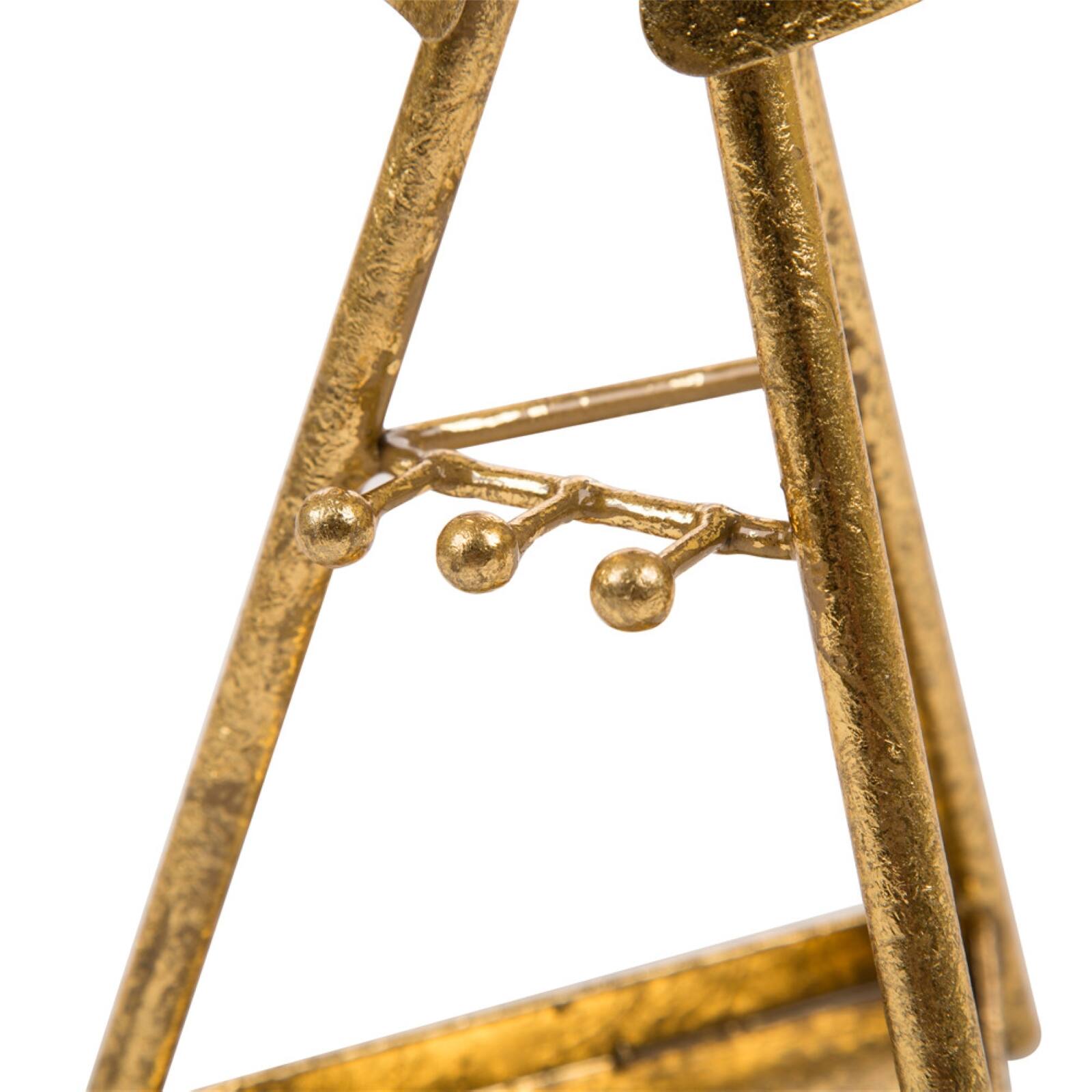 Get the Glitzhome® Metal Table Décor, Jewelry Holder Sculpture at Michaels