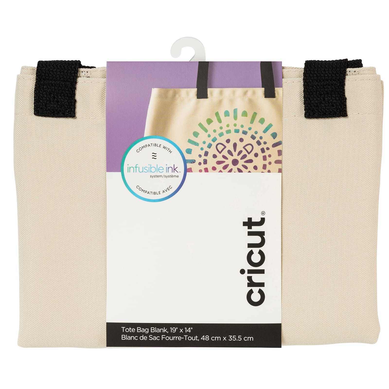 6 Pack: Cricut&#xAE; Large Tote Bag Blank