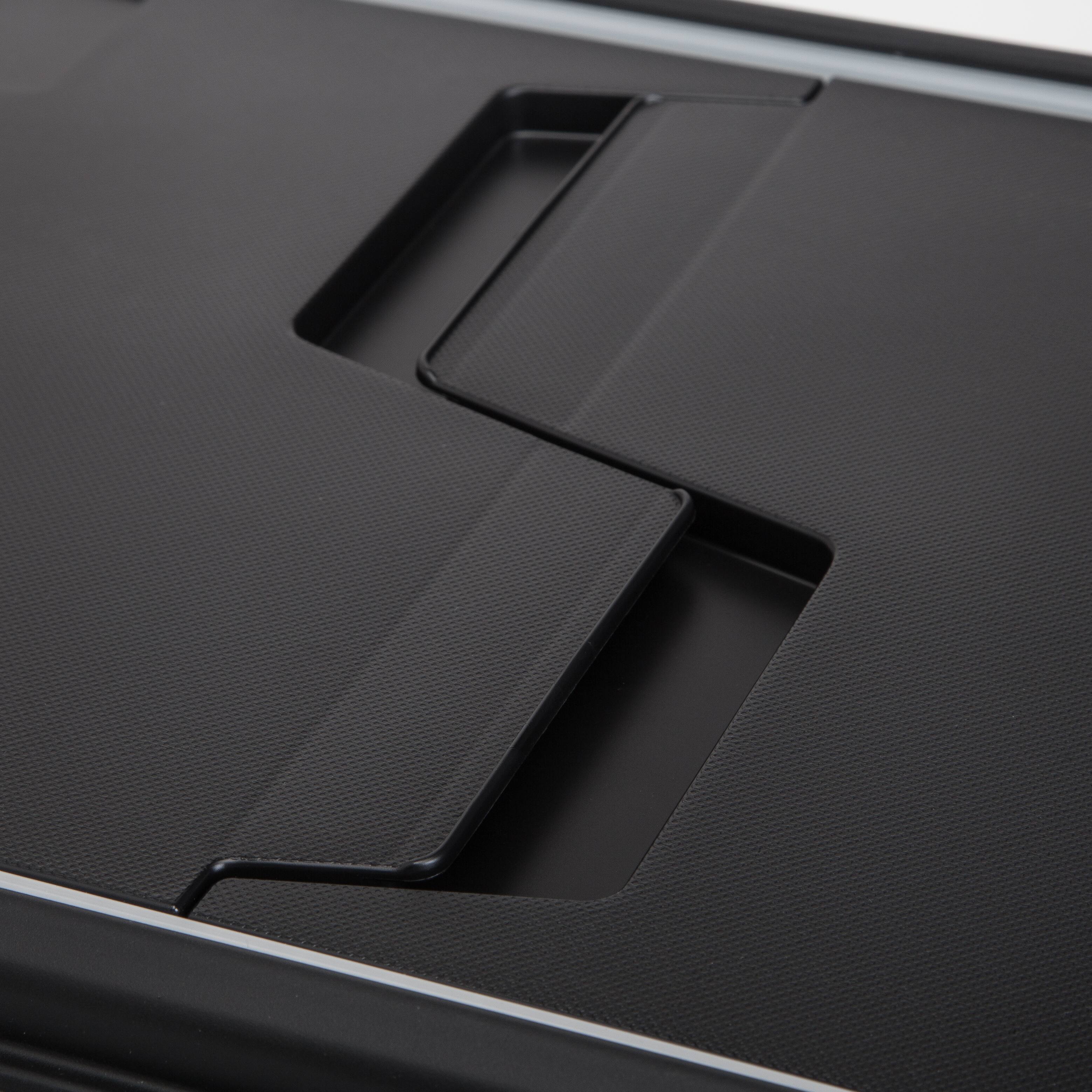 Iris&#xAE; Letter Size Portable Wing Lid File Box, 4 Pack