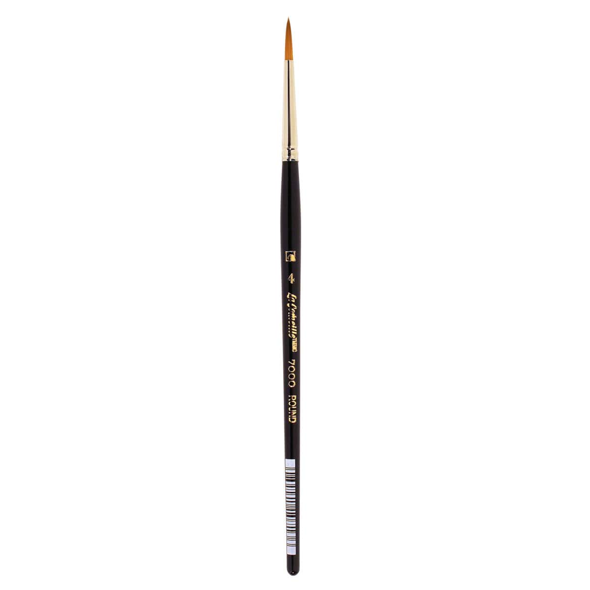 12 Pack: Vienna Golden Taklon Short Handle Round Brush by Artist's Loft™