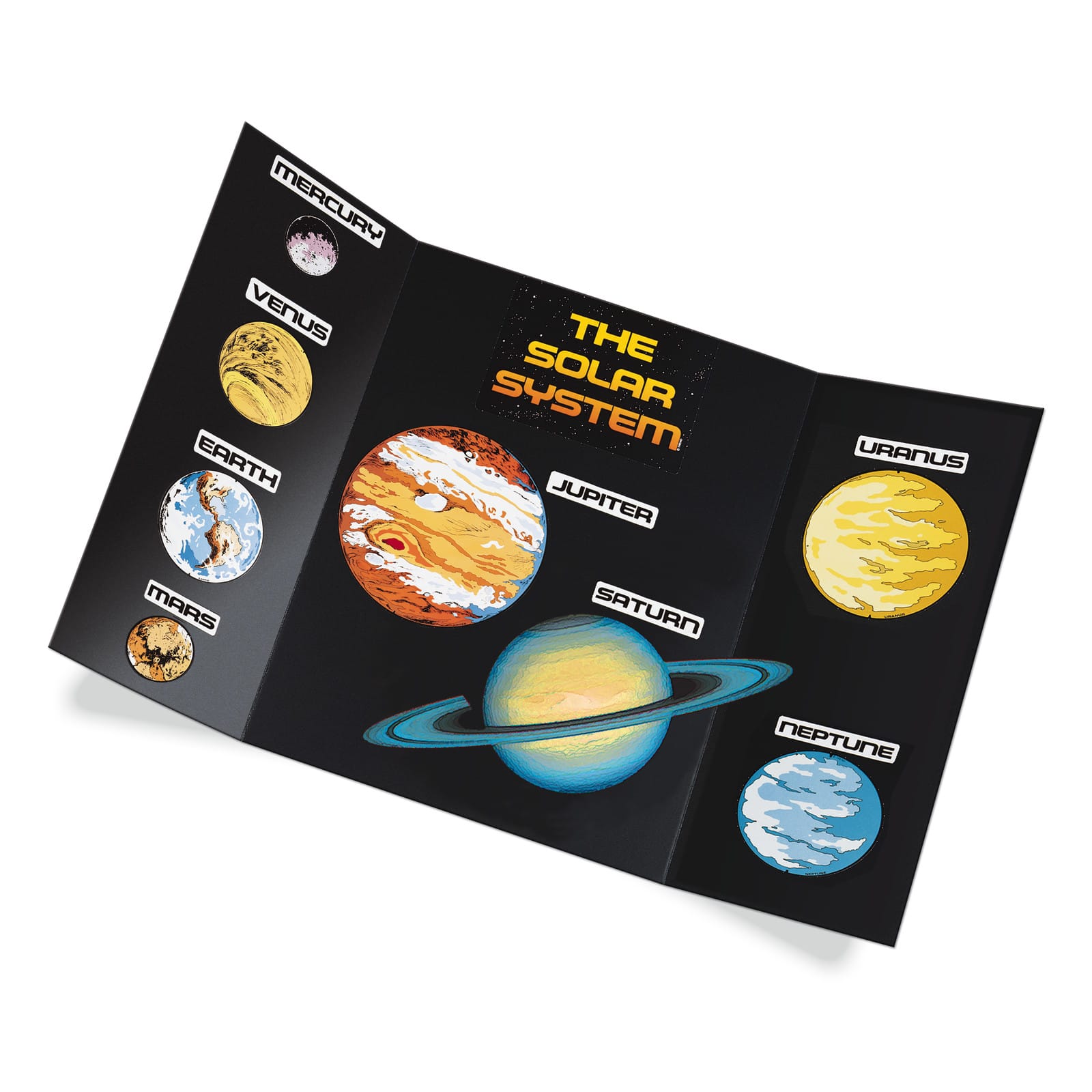 Pacon® TriFold Presentation Board, Black Project Display Boards