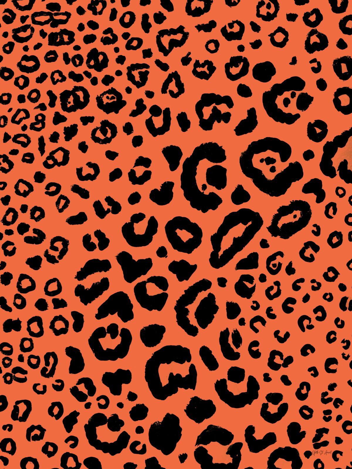 Animal Print II Orange