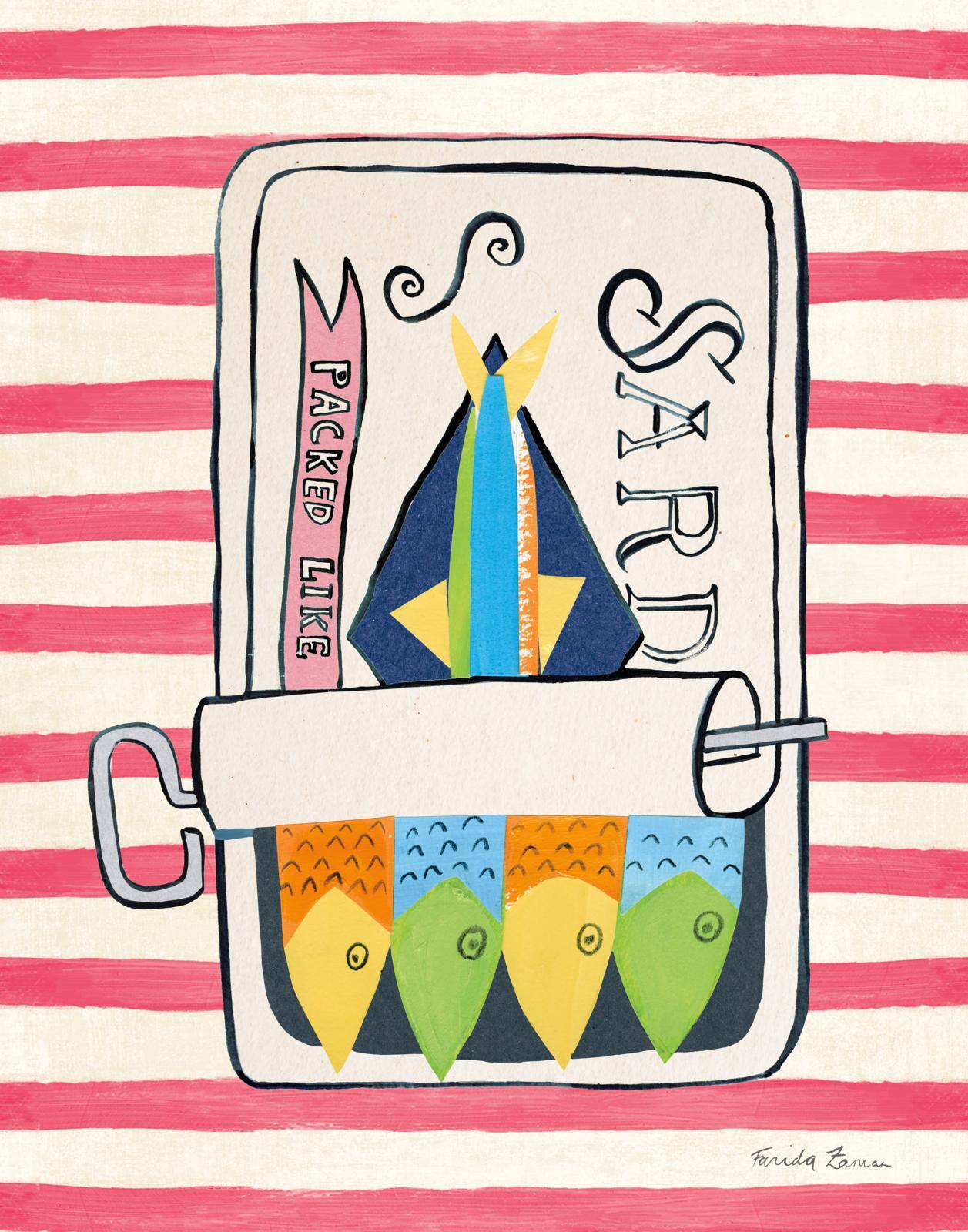 Sardine Tin II Red