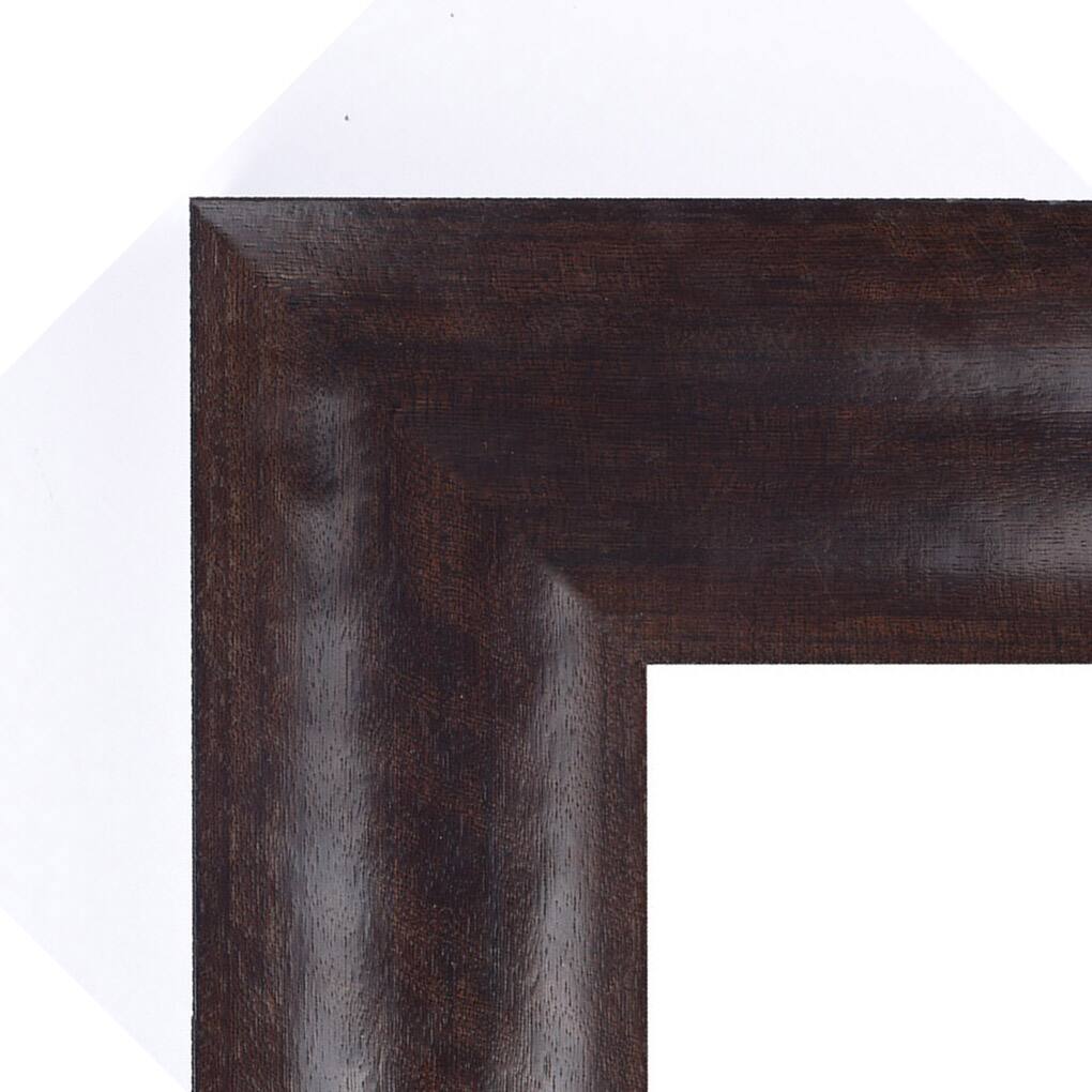 Wide DRK Brown Distressed Veneer