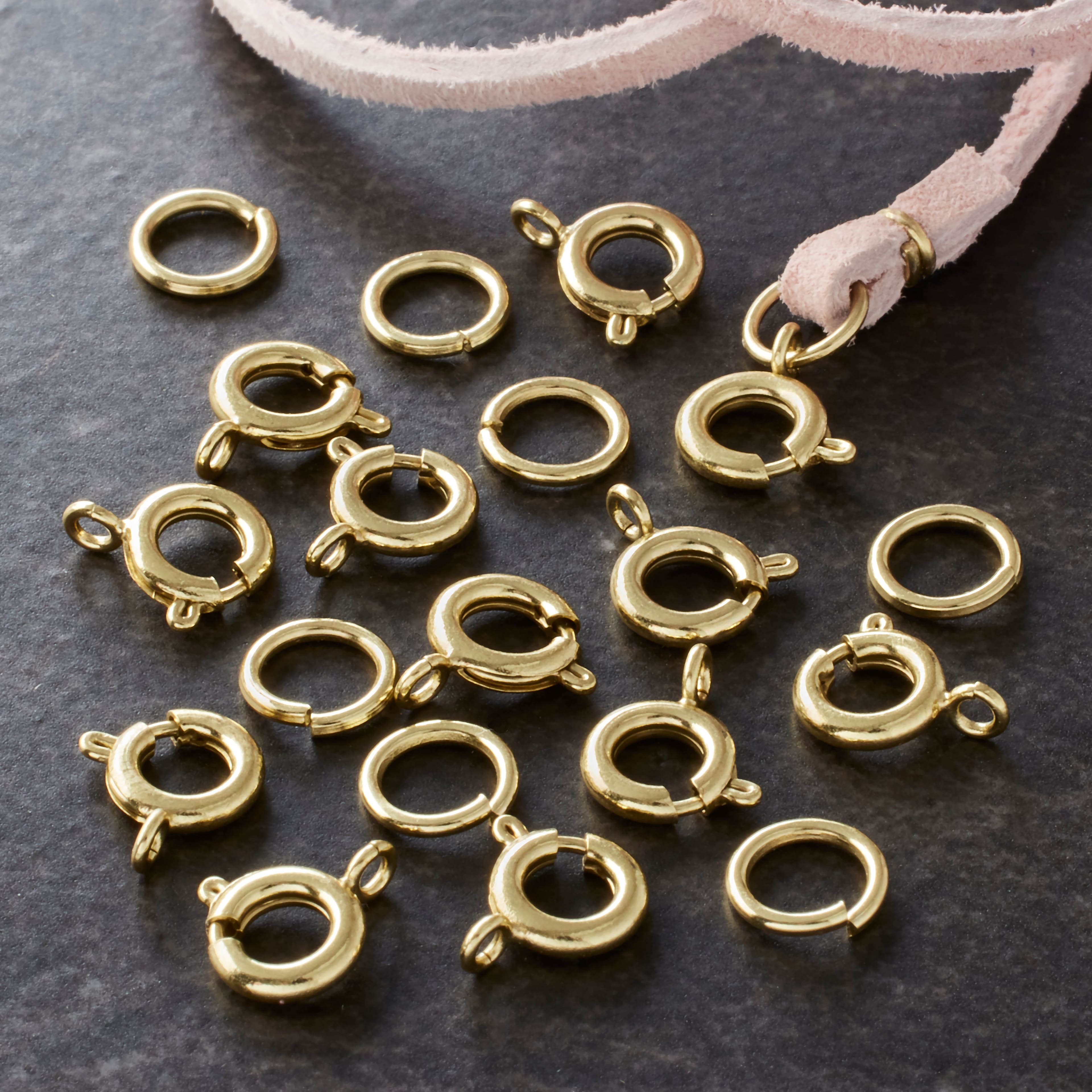 Bead Landing™ Spring Ring Clasps