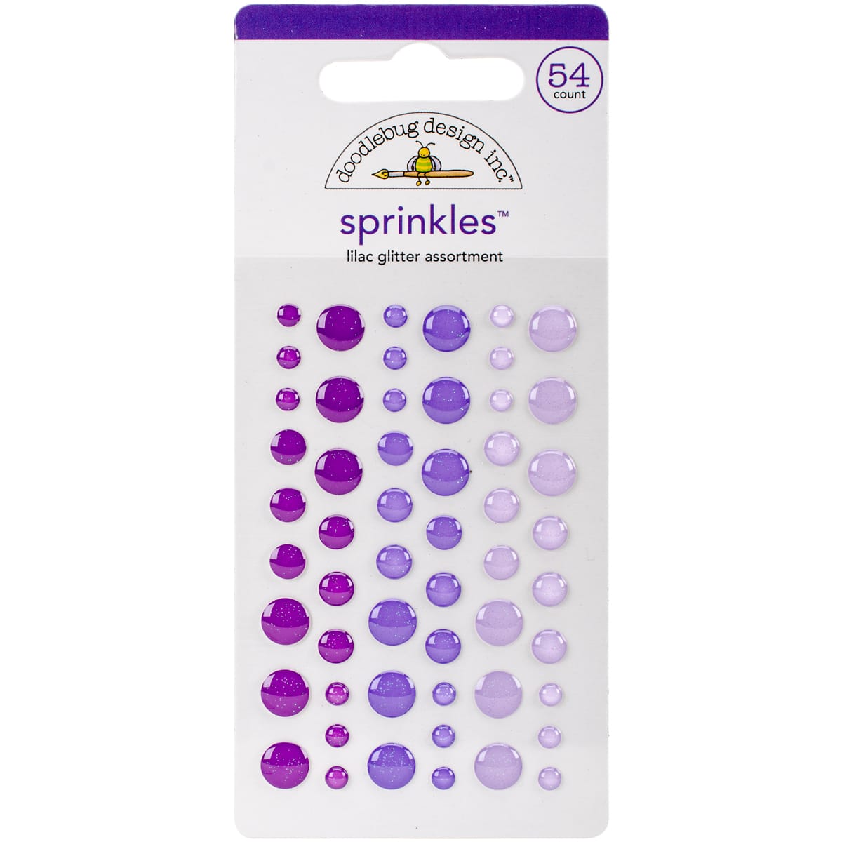 Doodlebug Design Inc.™ Sprinkles™ Adhesive Glitter Enamel Dots