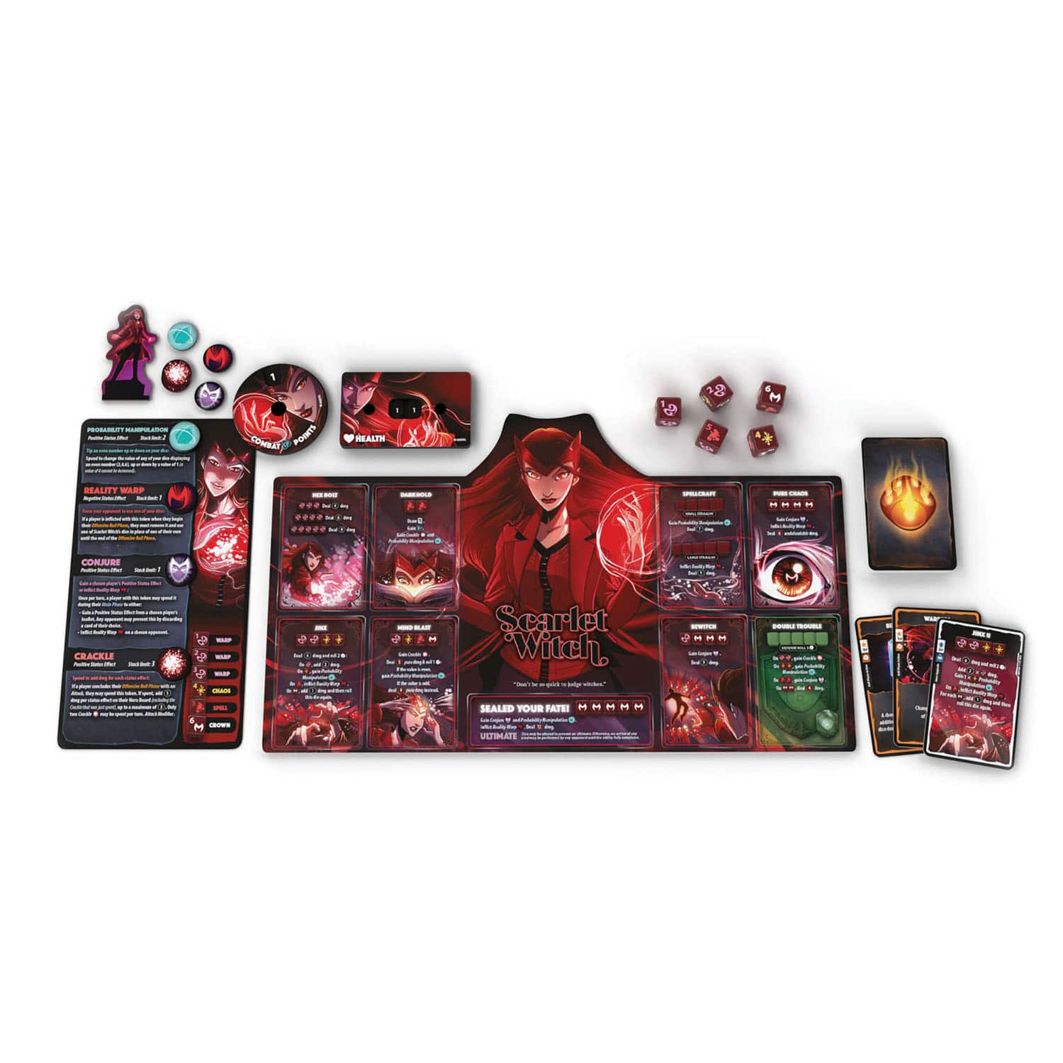 USAopoly™ Marvel Dice Throne 4-Hero Box