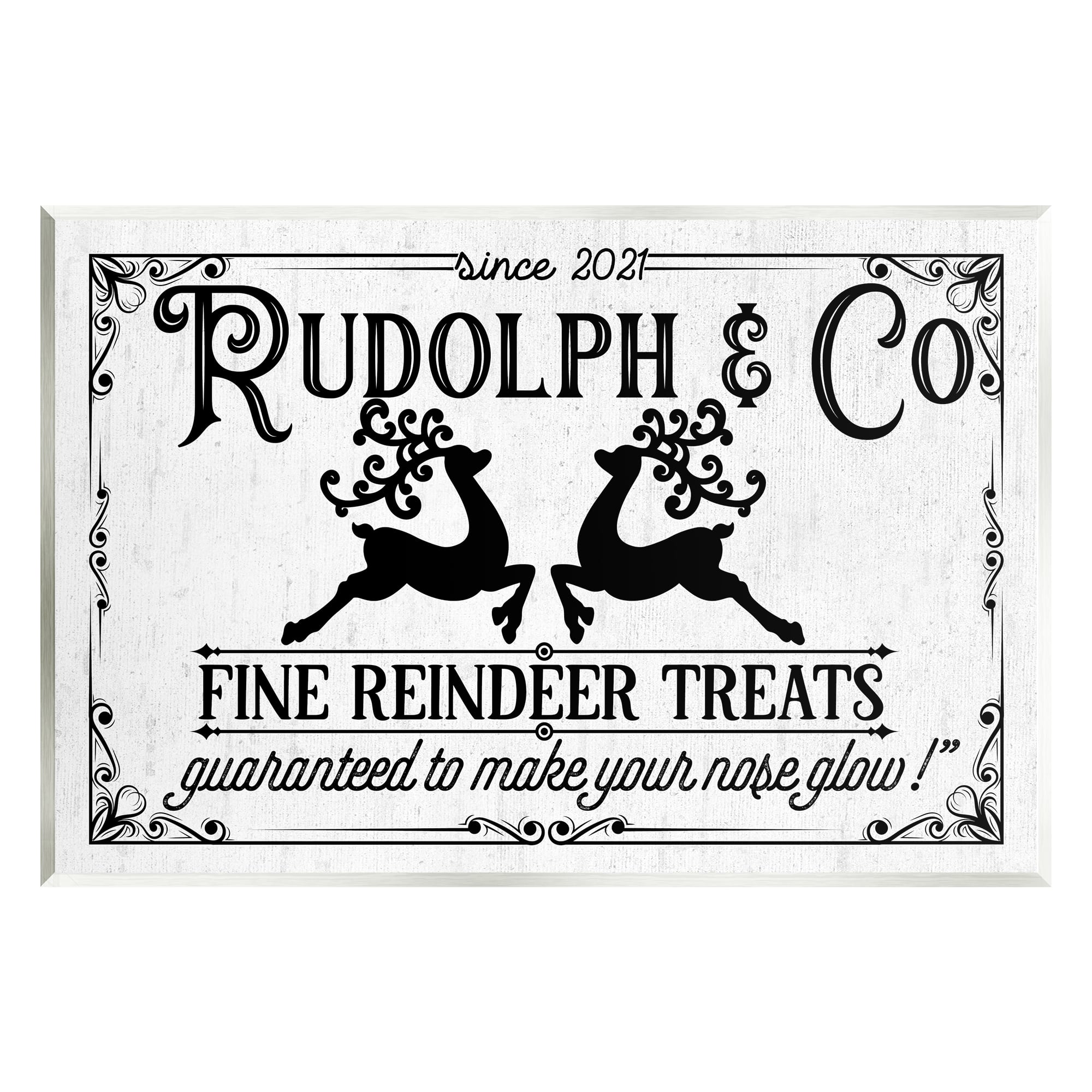 Stupell Industries Rudolph & Co Vintage Sign Wall Plaque Art