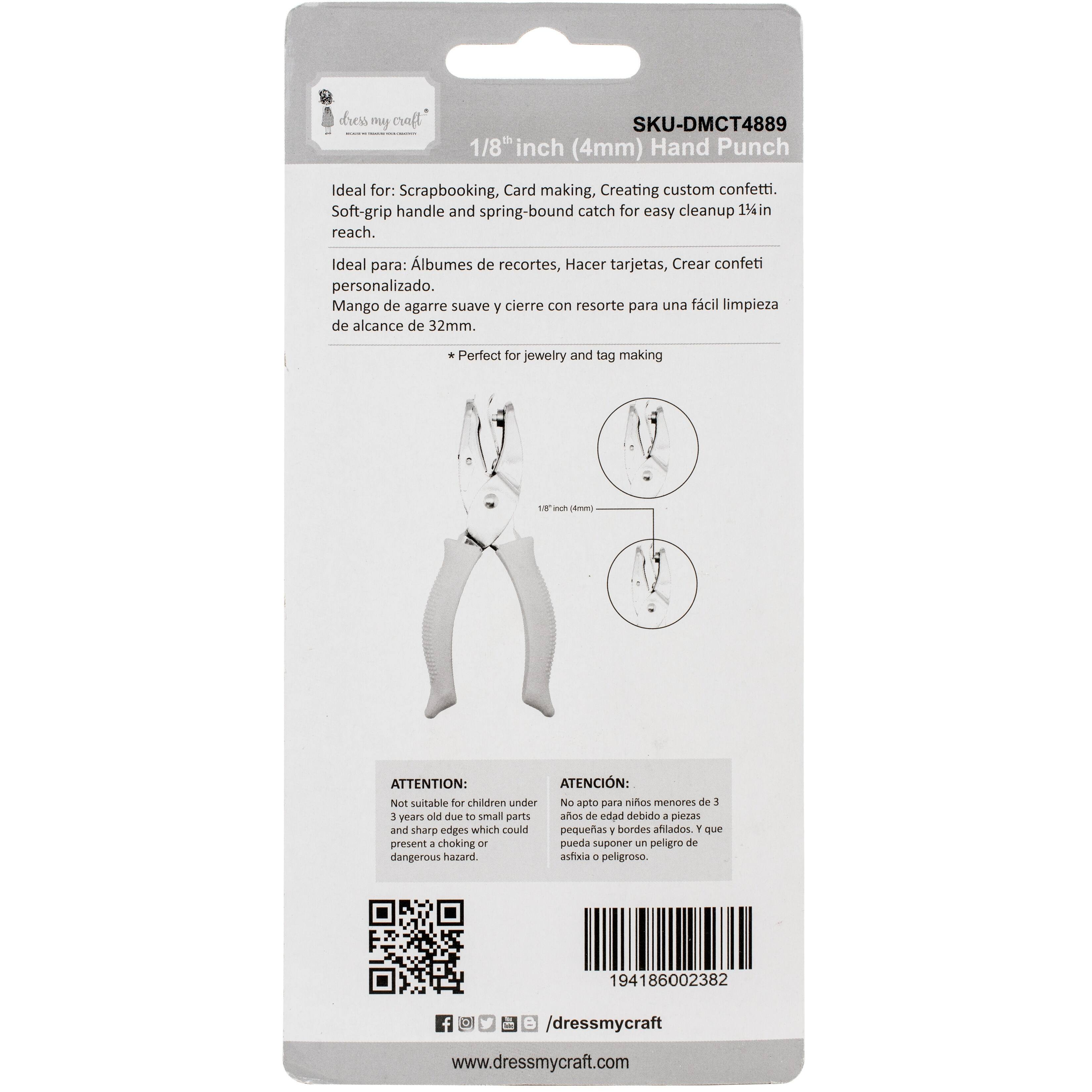 Dress My Craft® 1/8" Hand Punch