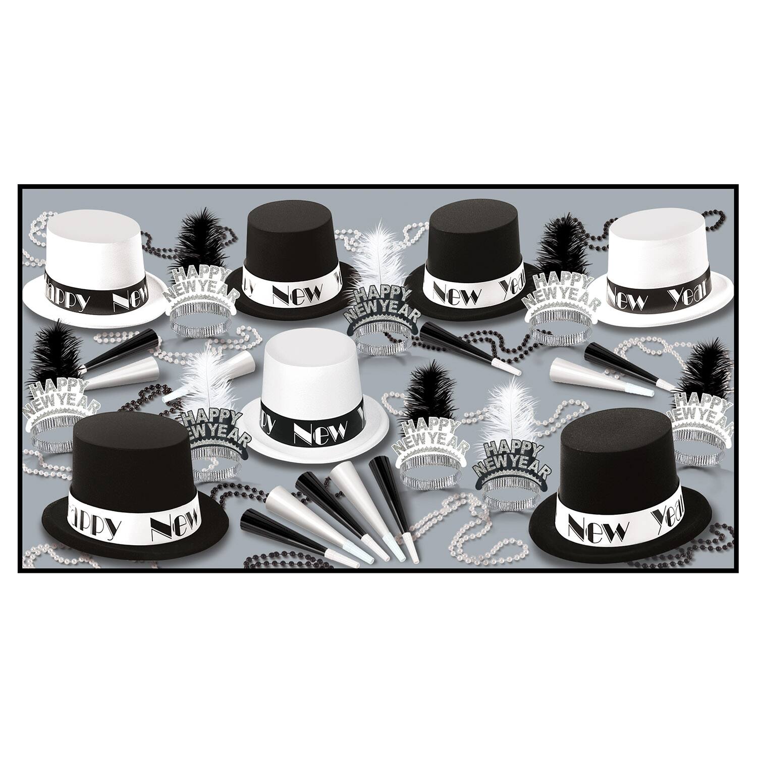 Beistle New Year Puttin' on the Ritz Accessory Kit