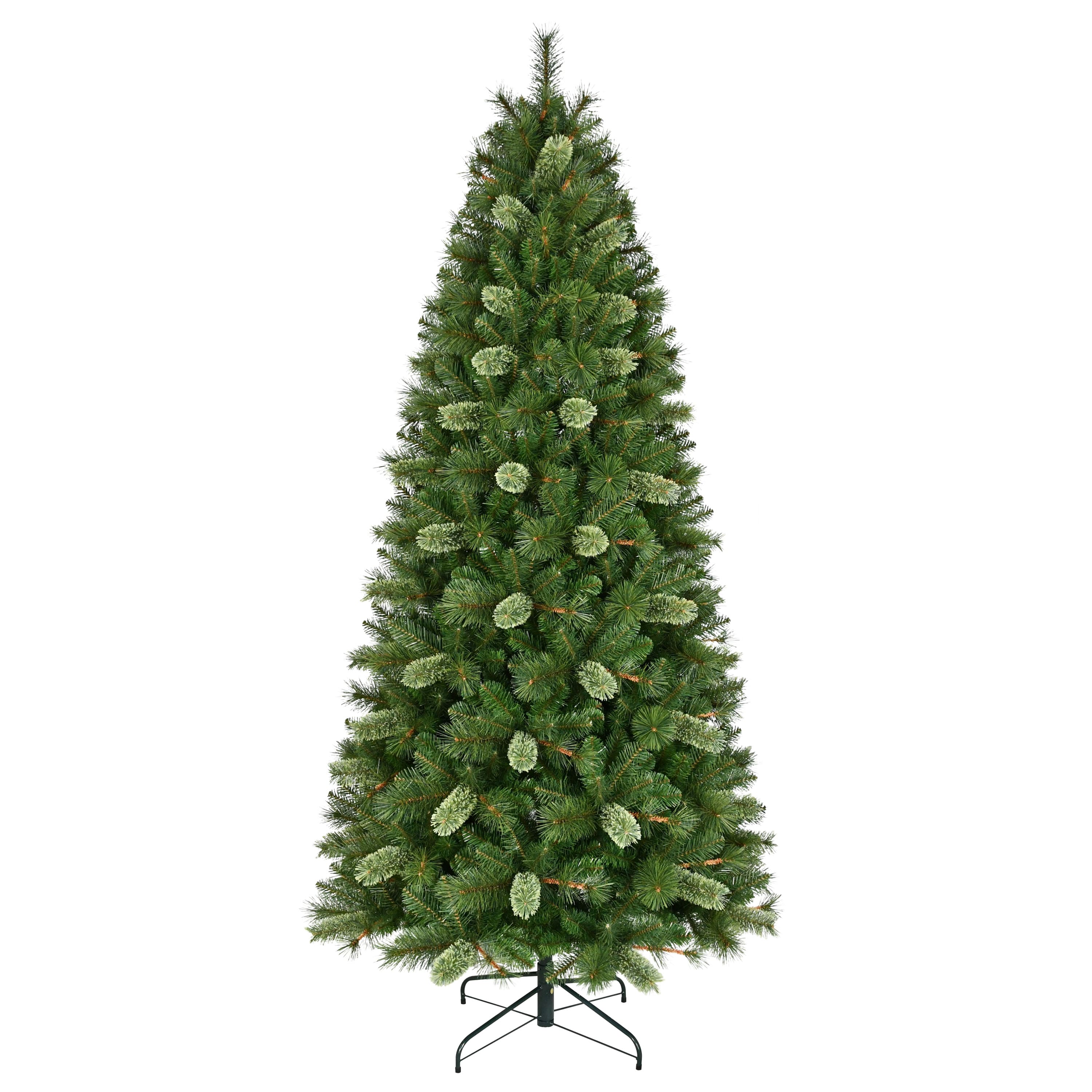 7.5ft. Unlit Slim Teton Pine Artificial Christmas Tree