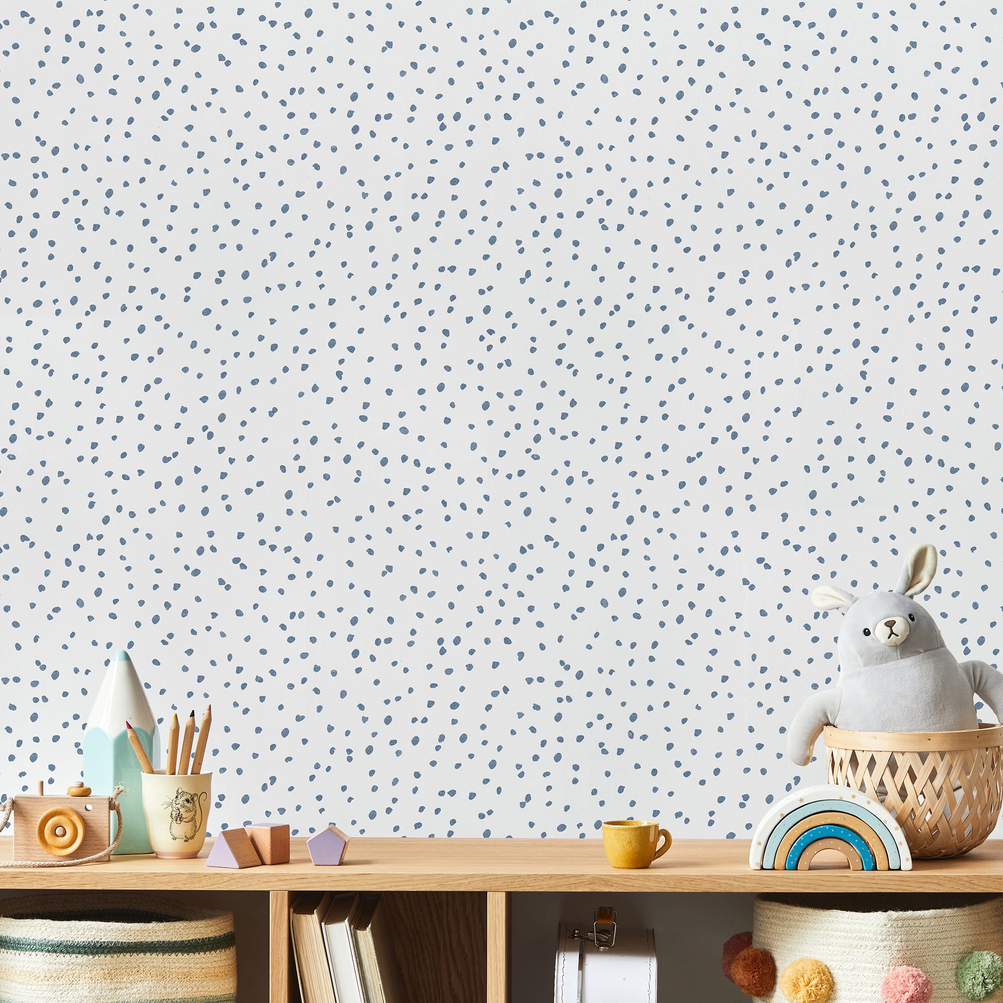 Designs Direct Hand Drawn Confetti Dots Wallpaper