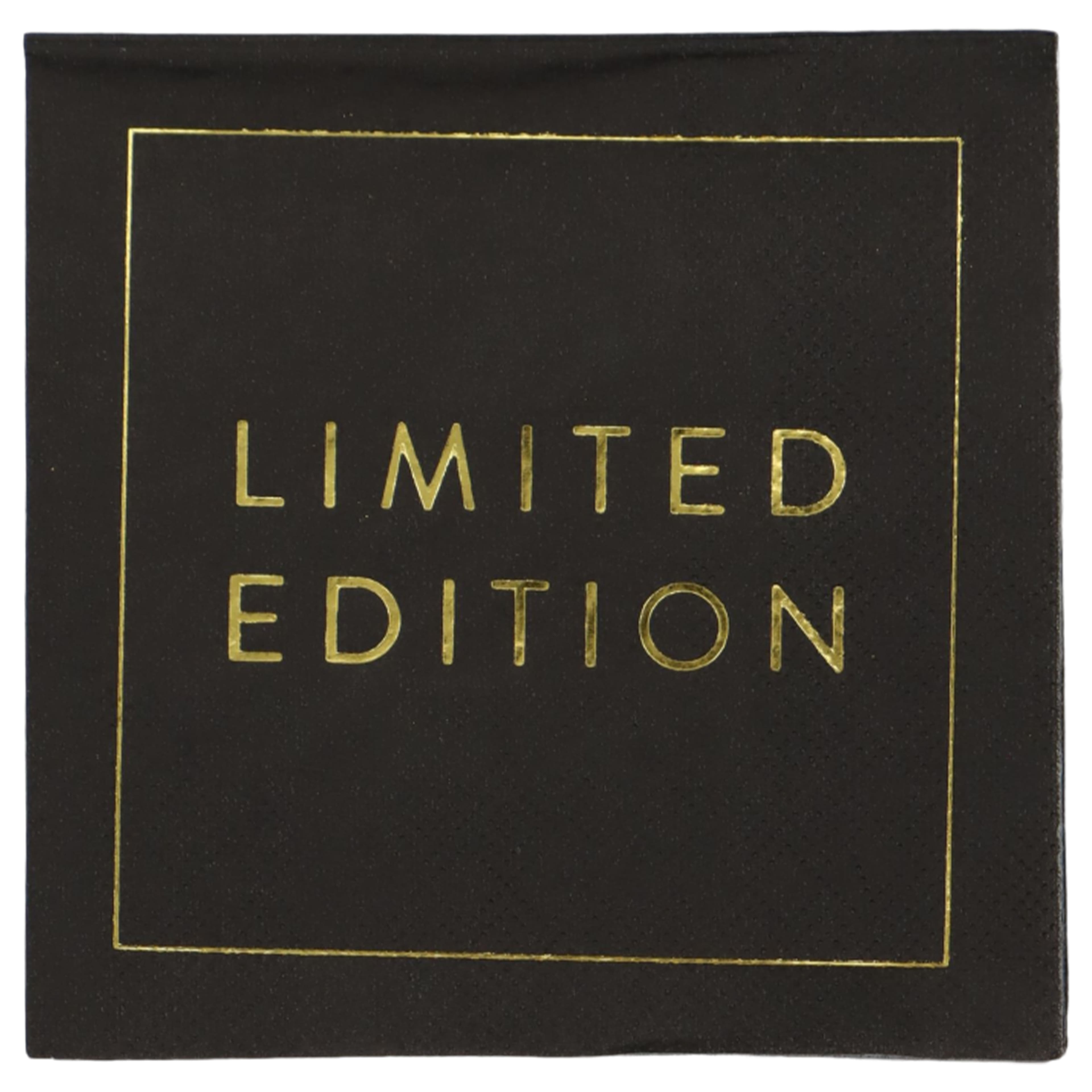 24 Packs: 20 ct. (480 total) Black & Gold Limited Edition Beverage Napkins by Celebrate It™
