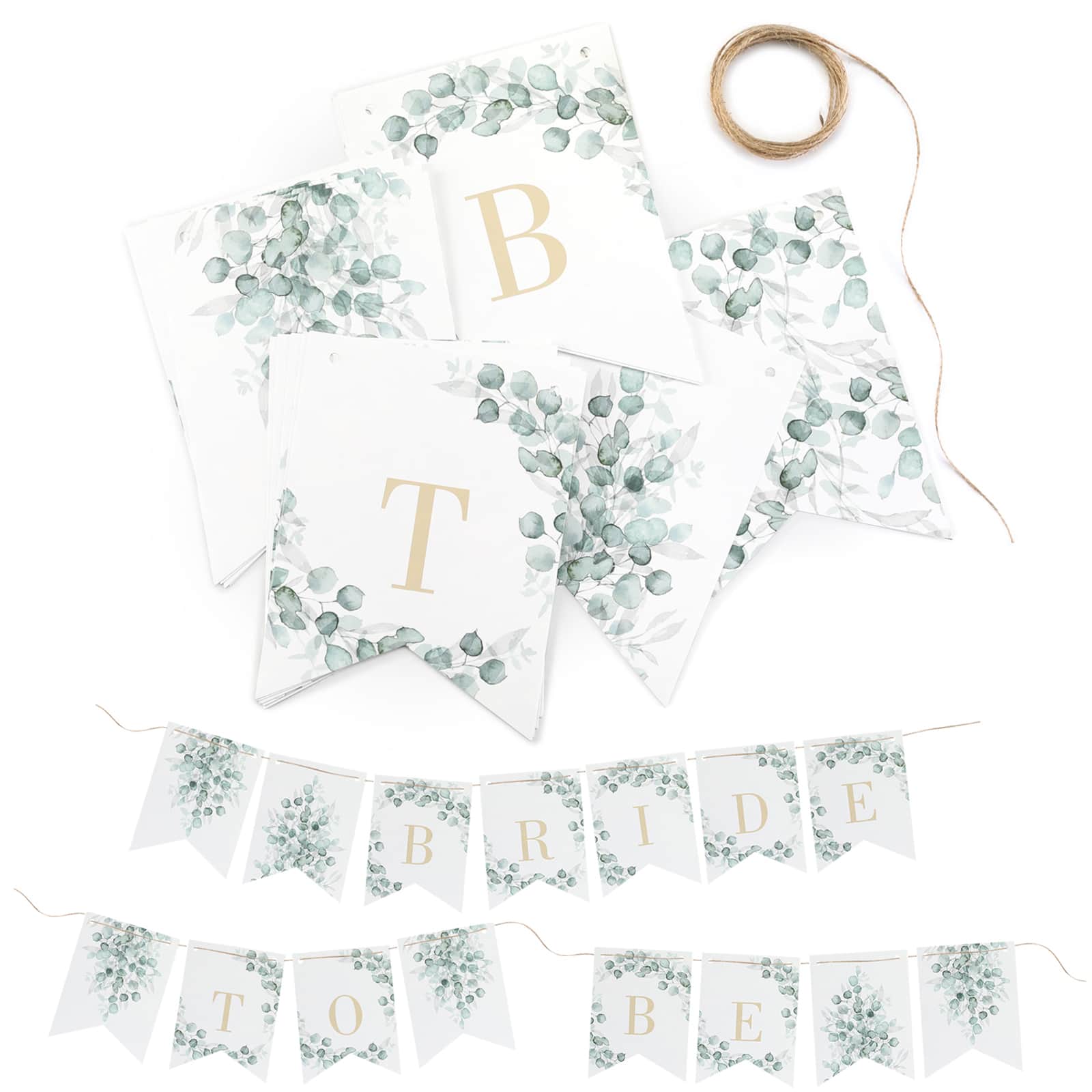 Hortense B. Hewitt Co. Greenery Bridal Shower Banner