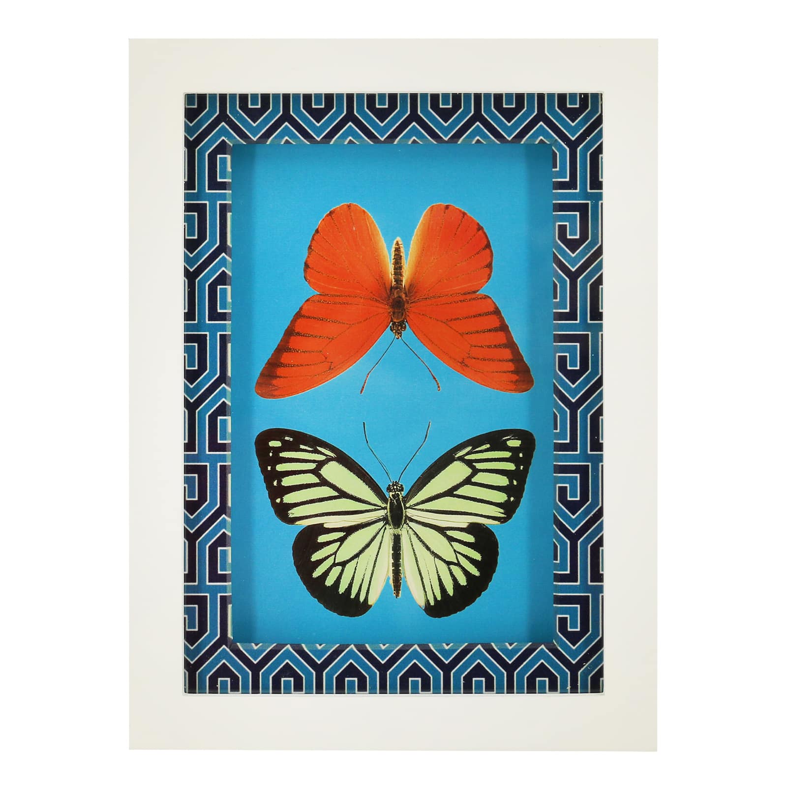 Jonathan Adler x Michaels 5.75" x 7.75" Orange & Yellow Butterfly Art