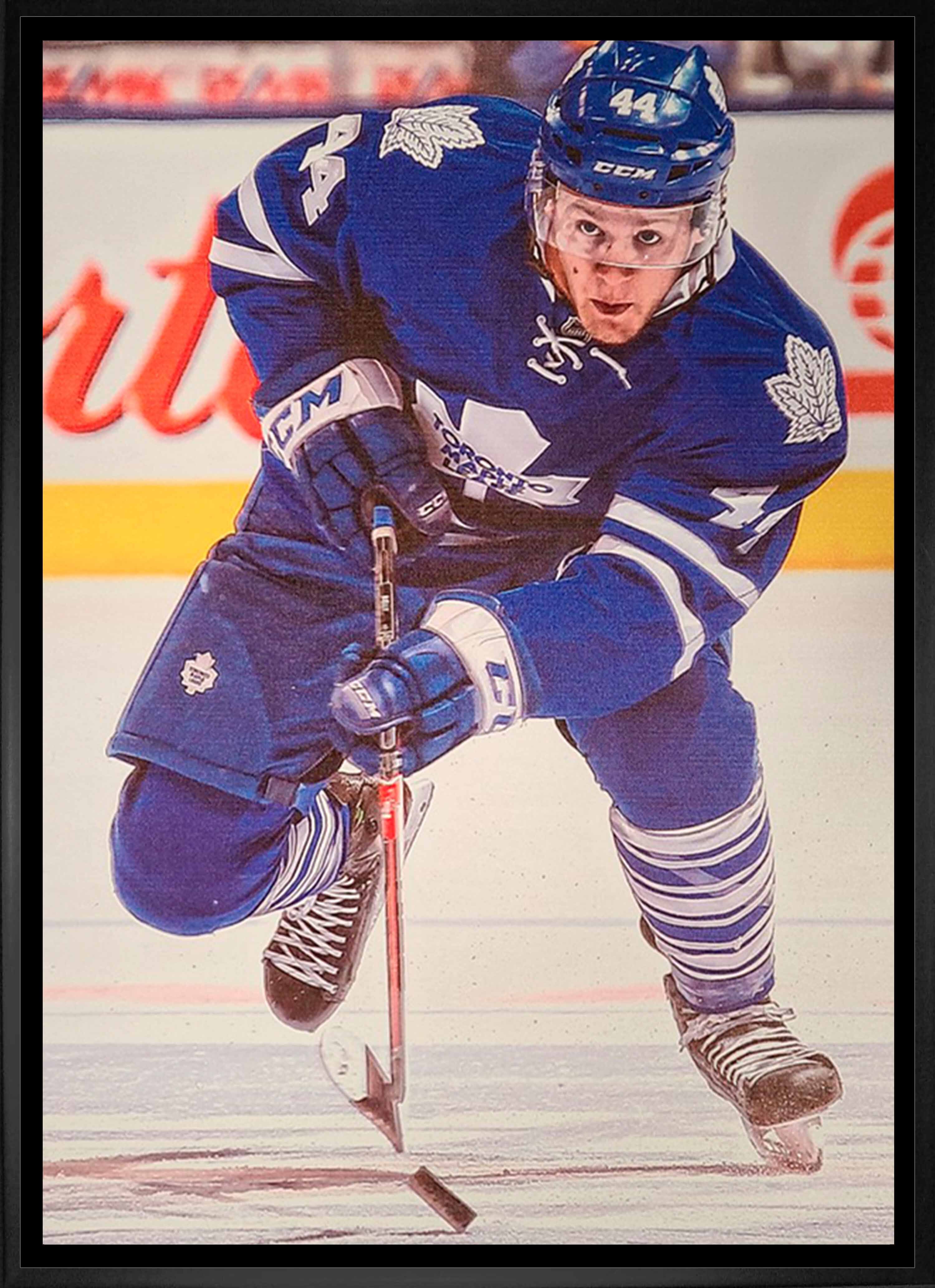 Morgan Rielly Toronto Maple Leafs Framed 20" x 29" Canvas 22.5" x 31.5"
