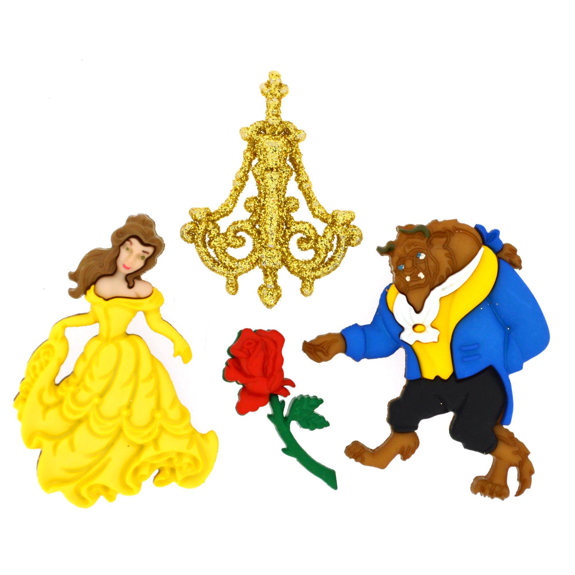 Disney® Beauty & the Beast Button Set