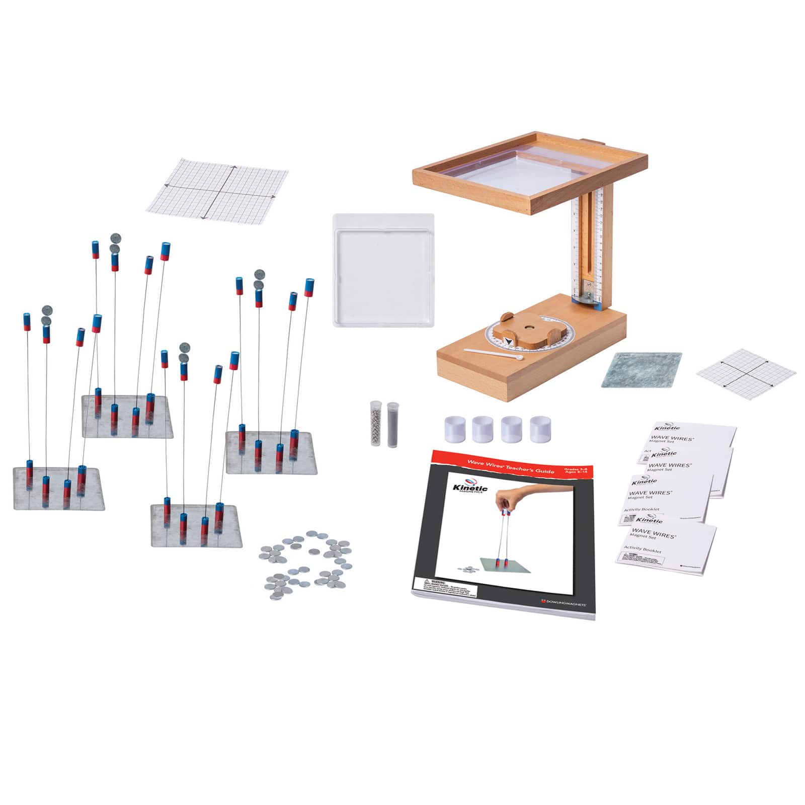 Dowling Magnets® Wave Wires Magnet Station Pack Set