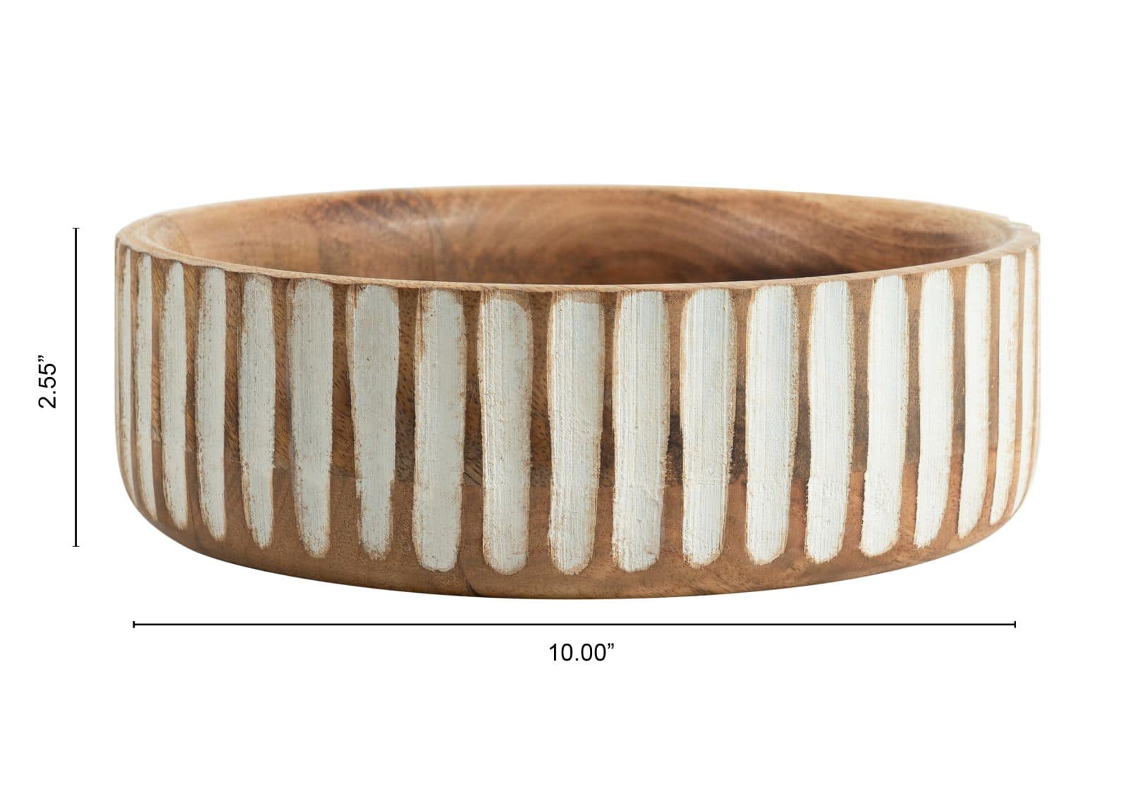 Mango Wood Decorative Bowl by Ashland