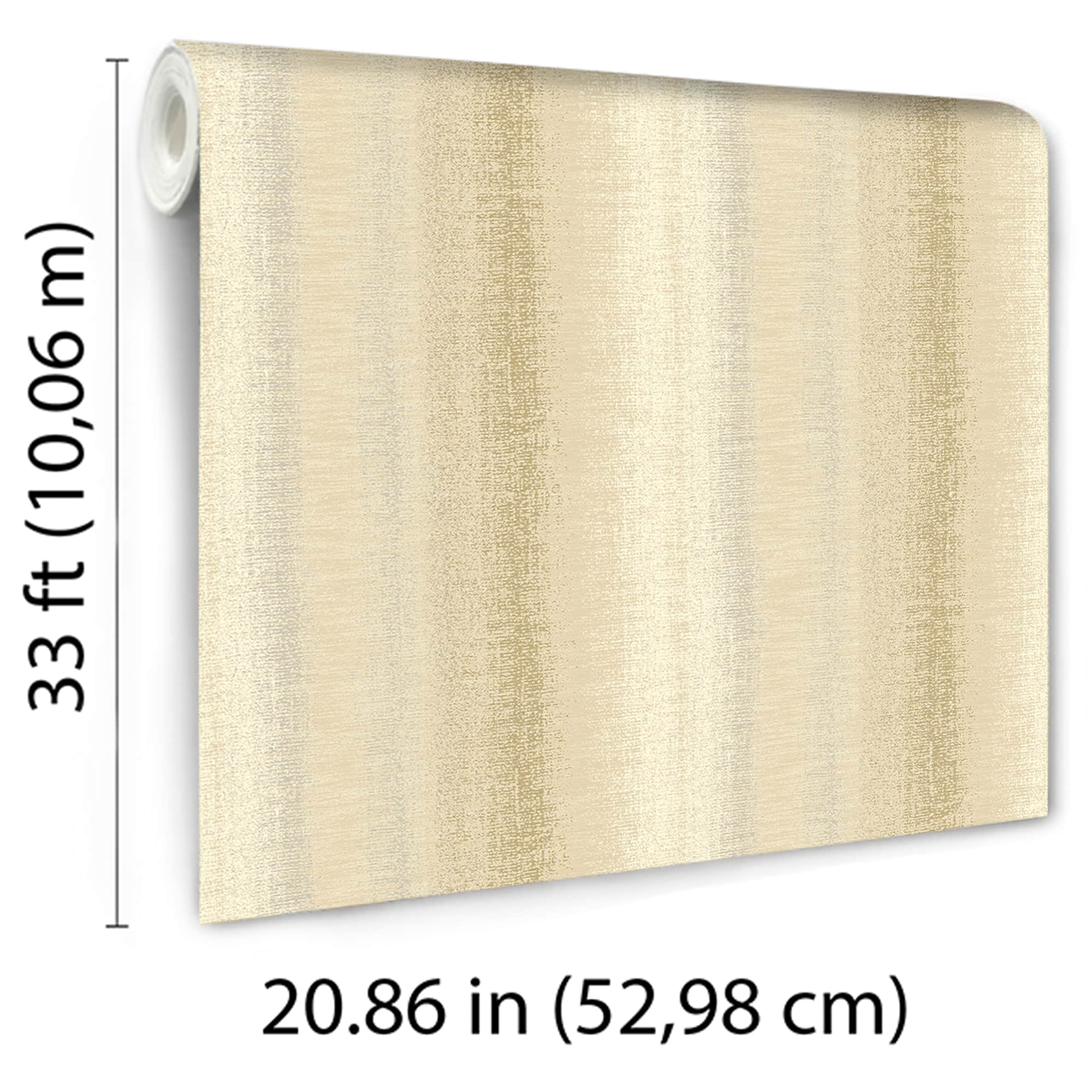Designs Direct Woven Gradient Stripe Wallpaper