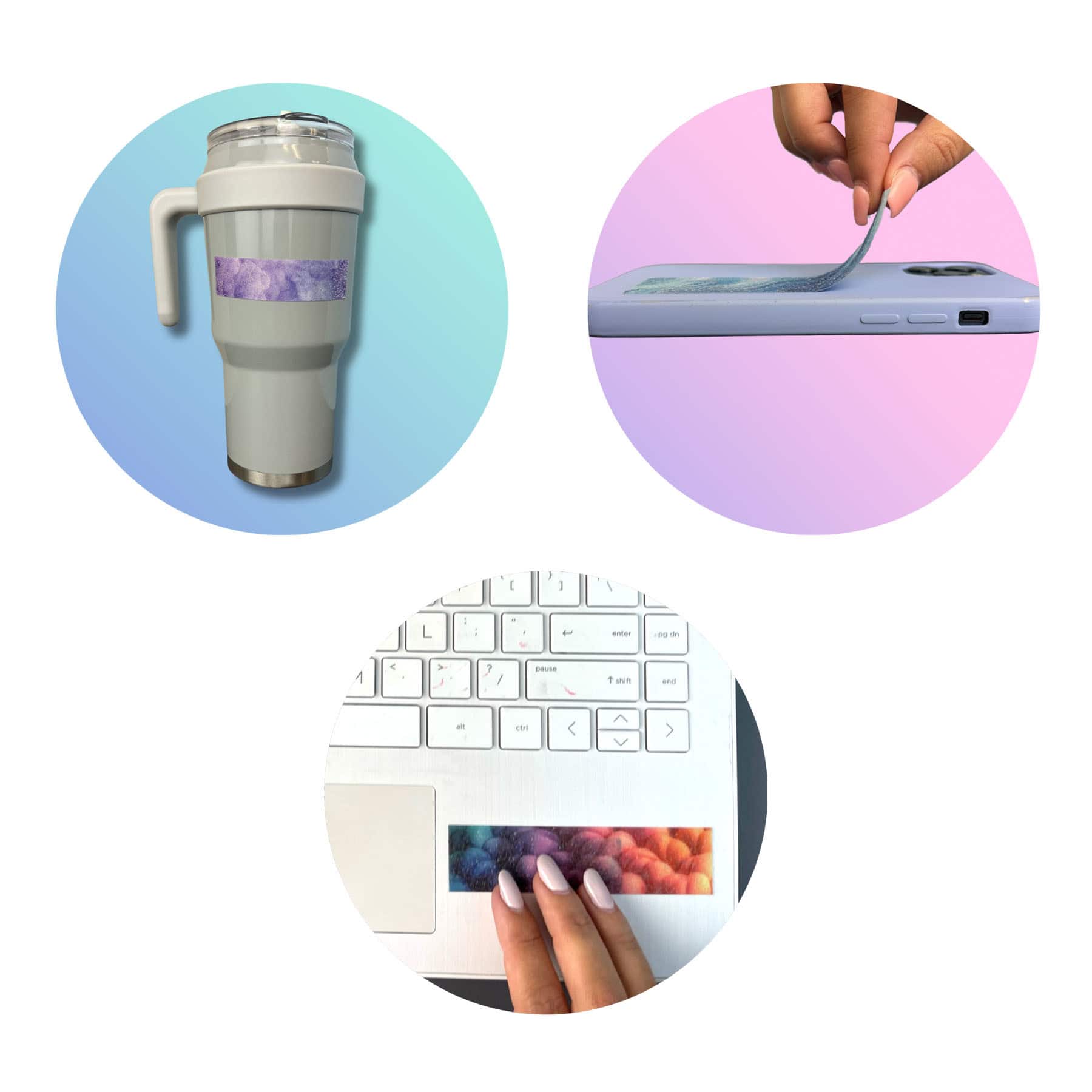 The Pencil Grip™ S2 Sand Gradient Zen Strips Set