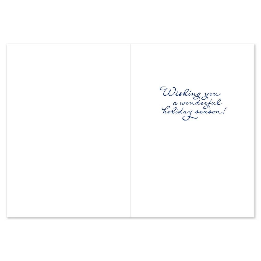 JAM Paper 5" x 7" Ornate Silver Snowflake Cards & Matching Envelopes Set, 18ct.