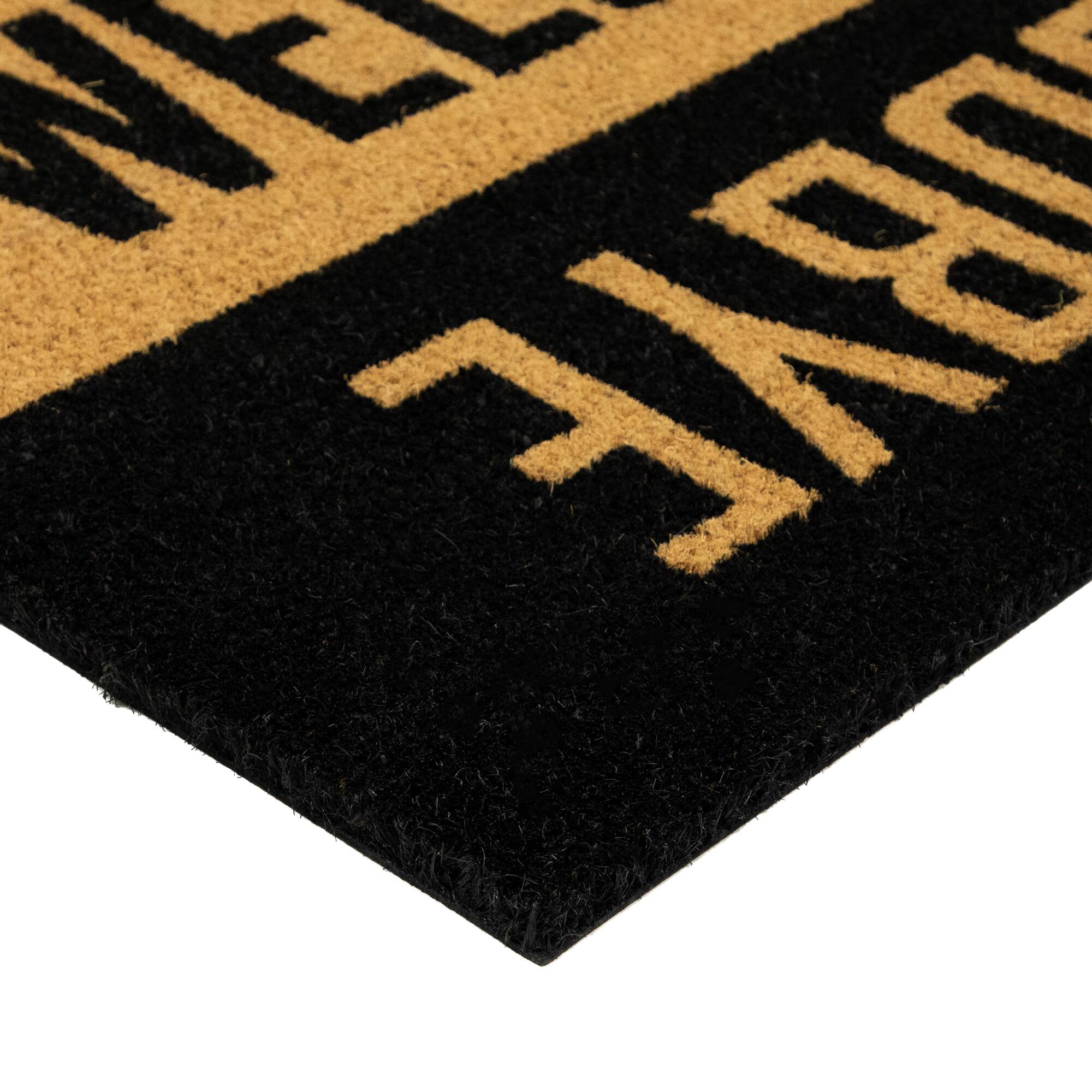 Natural Welcome Goodbye Doormat