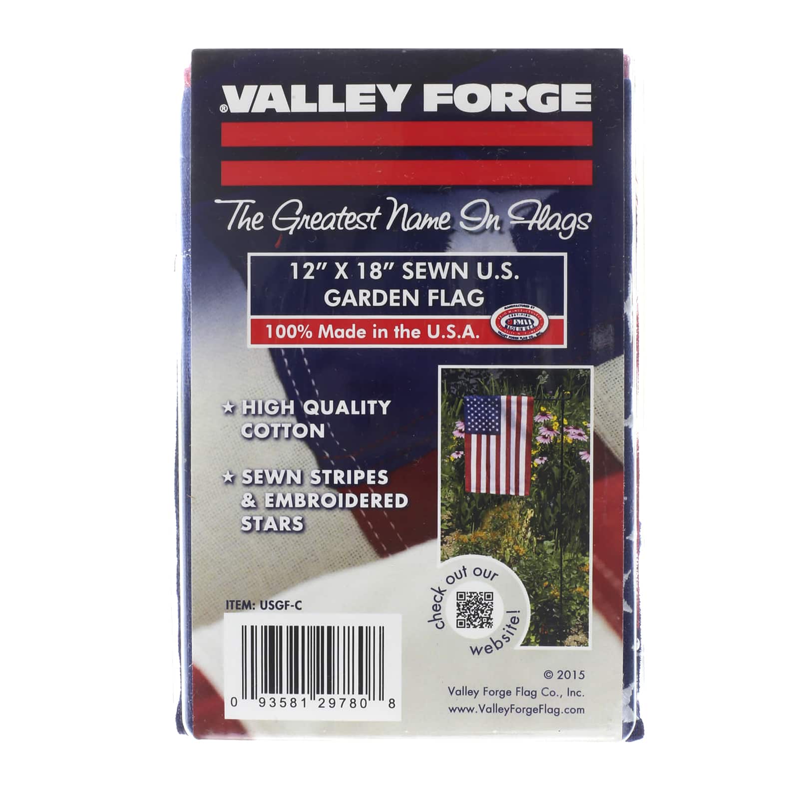 Valley Forge® United States Garden Flag