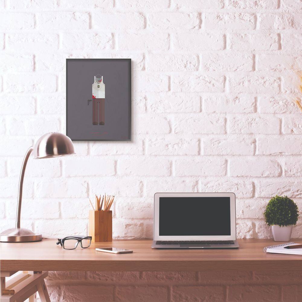 Stupell Industries Die Hard Wall Art in Black Frame