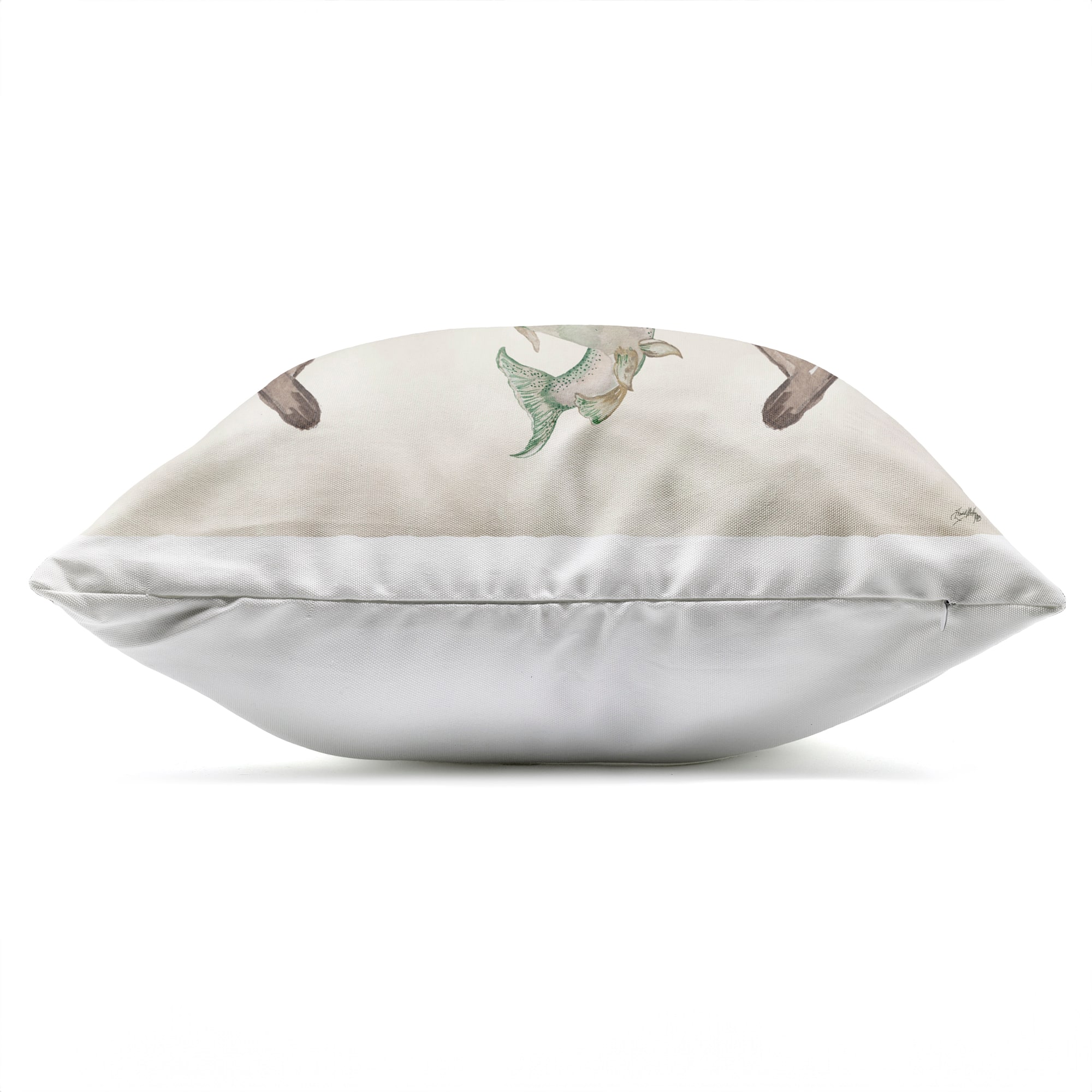 Stupell Industries 18" x 18" Live Love Lake Oars Outdoor Print Throw Pillow