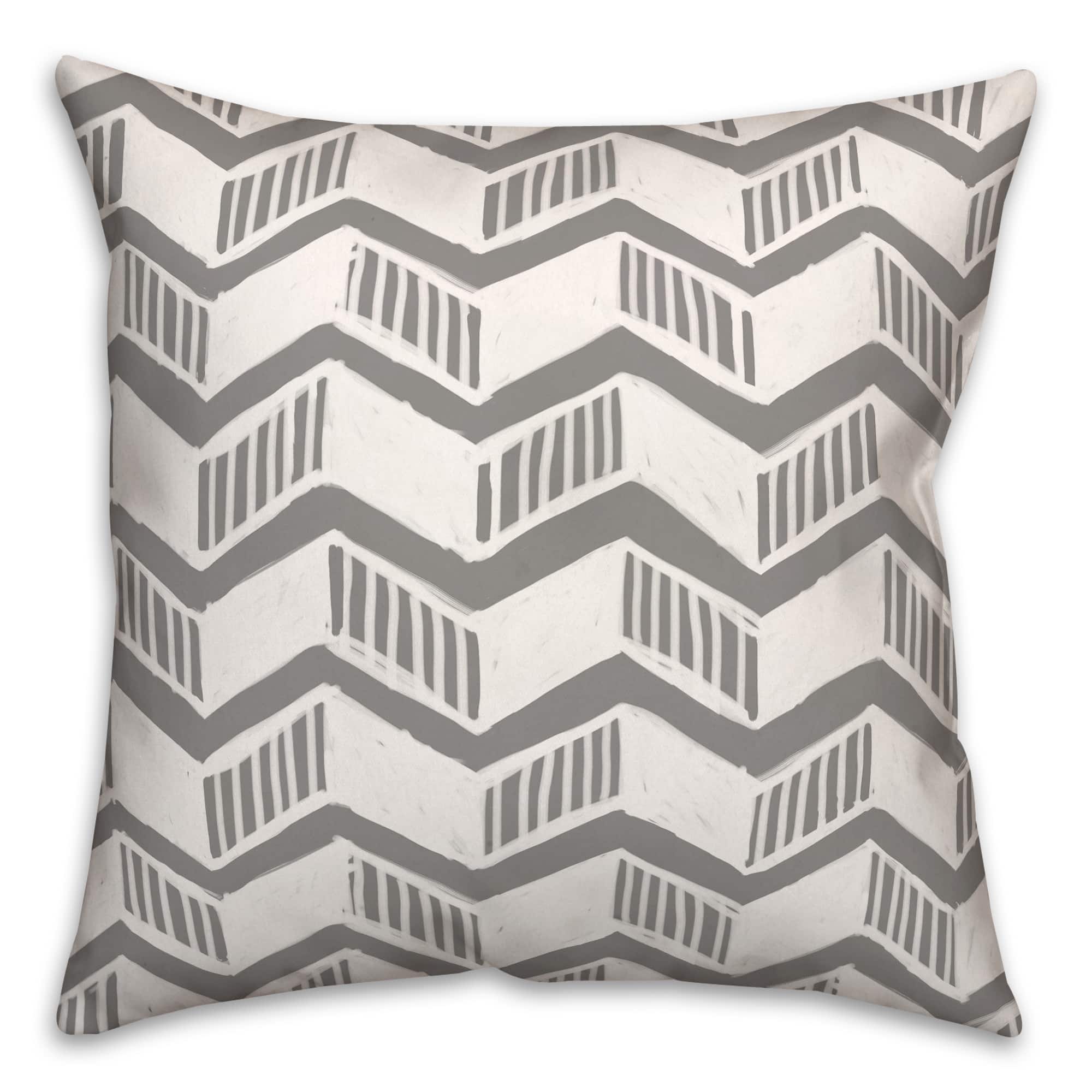 Chevron Indoor/Outdoor Pillow