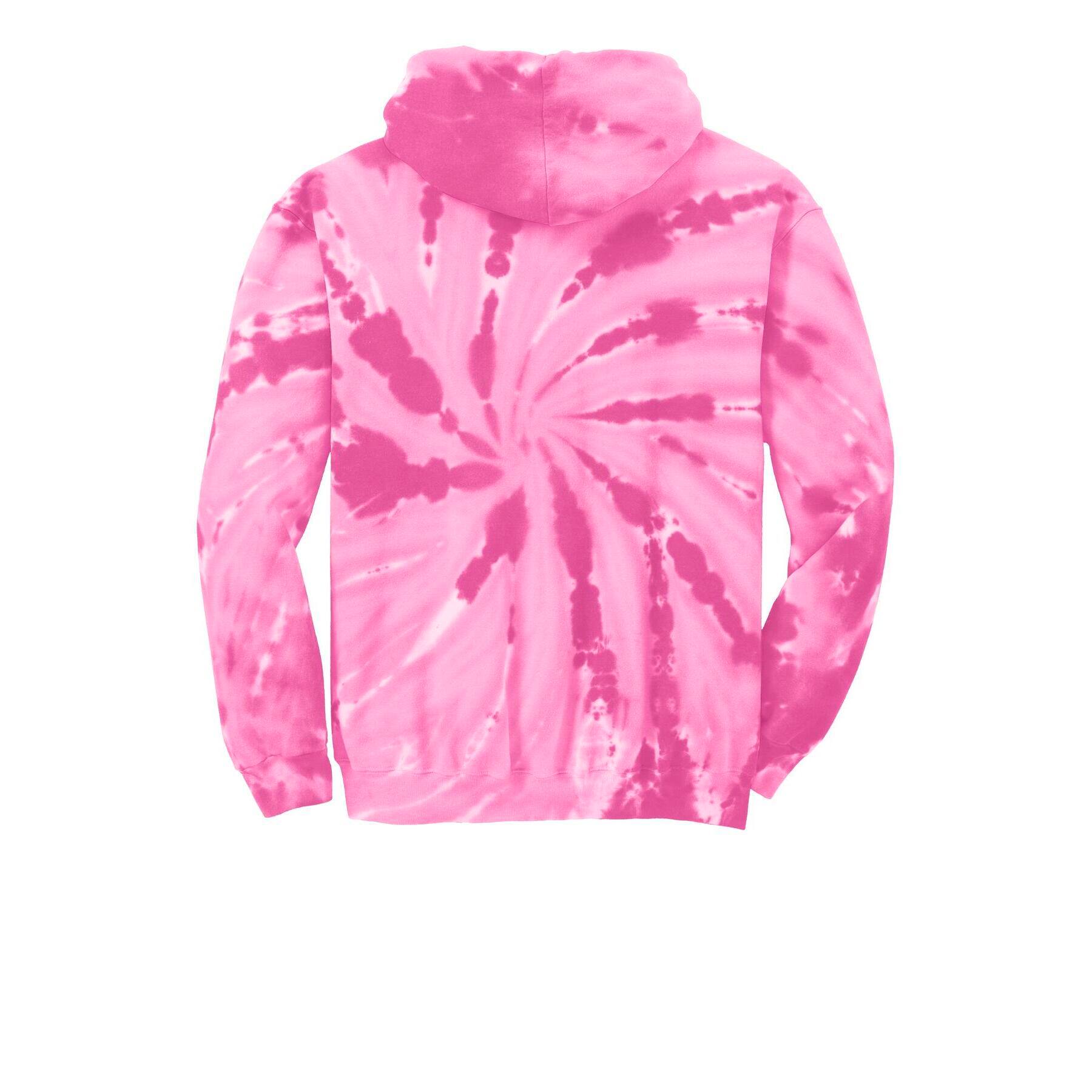 Port & Company® Tie-Dye Pullover Hooded Adult Sweatshirt