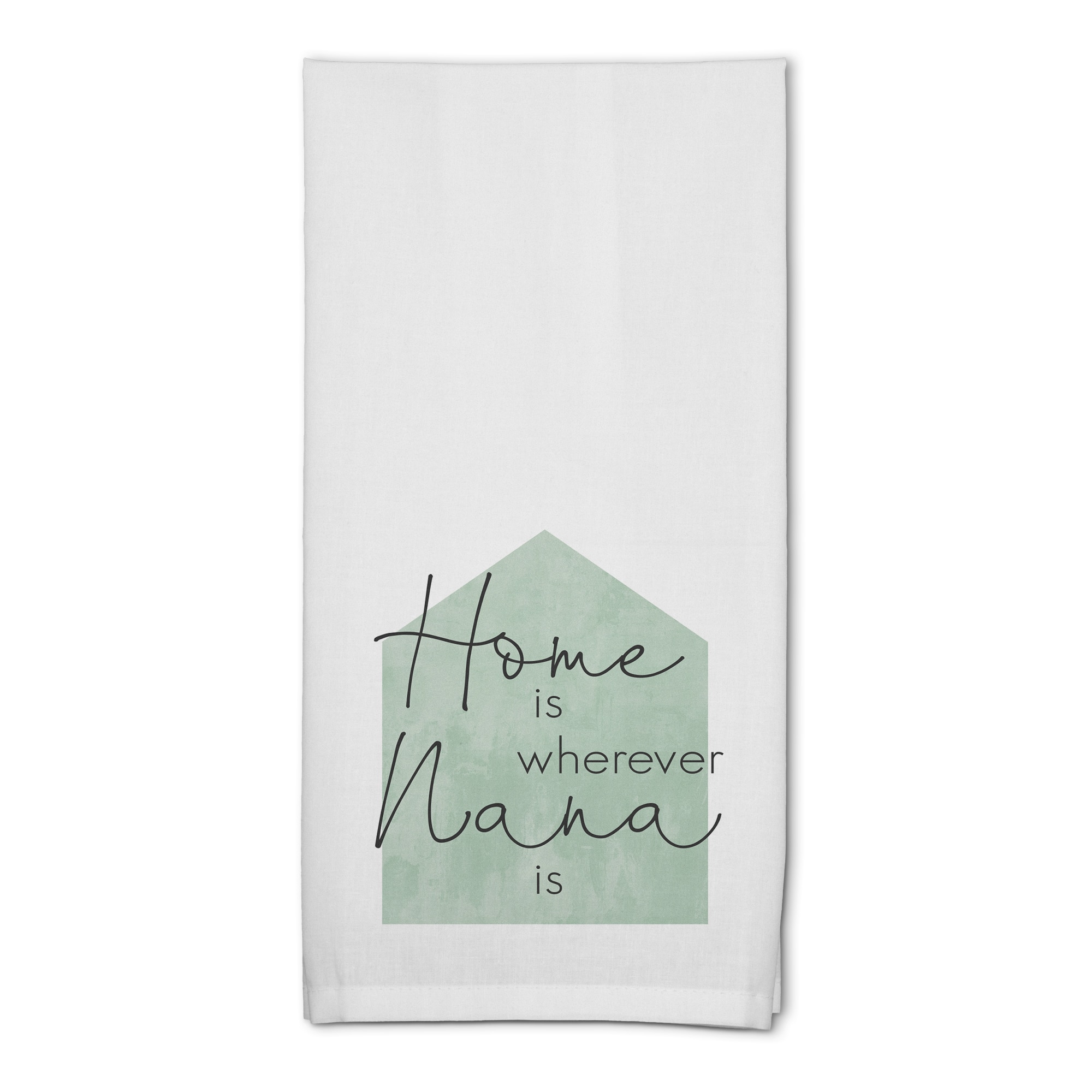 Sage Home is Wherever Nana Is Cotton Twill Tea Towel Set