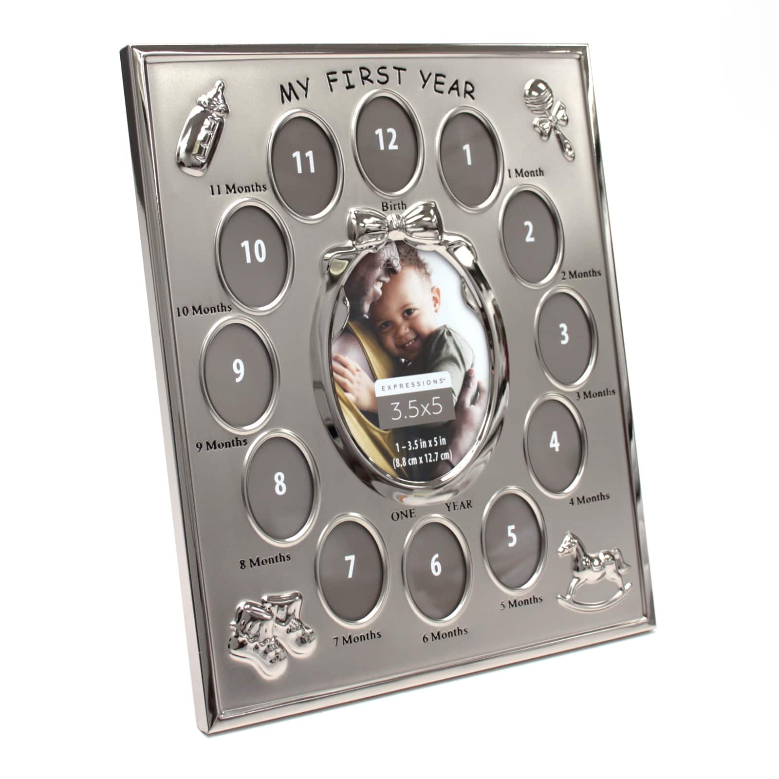 Expressions™ Baby "My First Year" Collage Frame by Studio Décor®