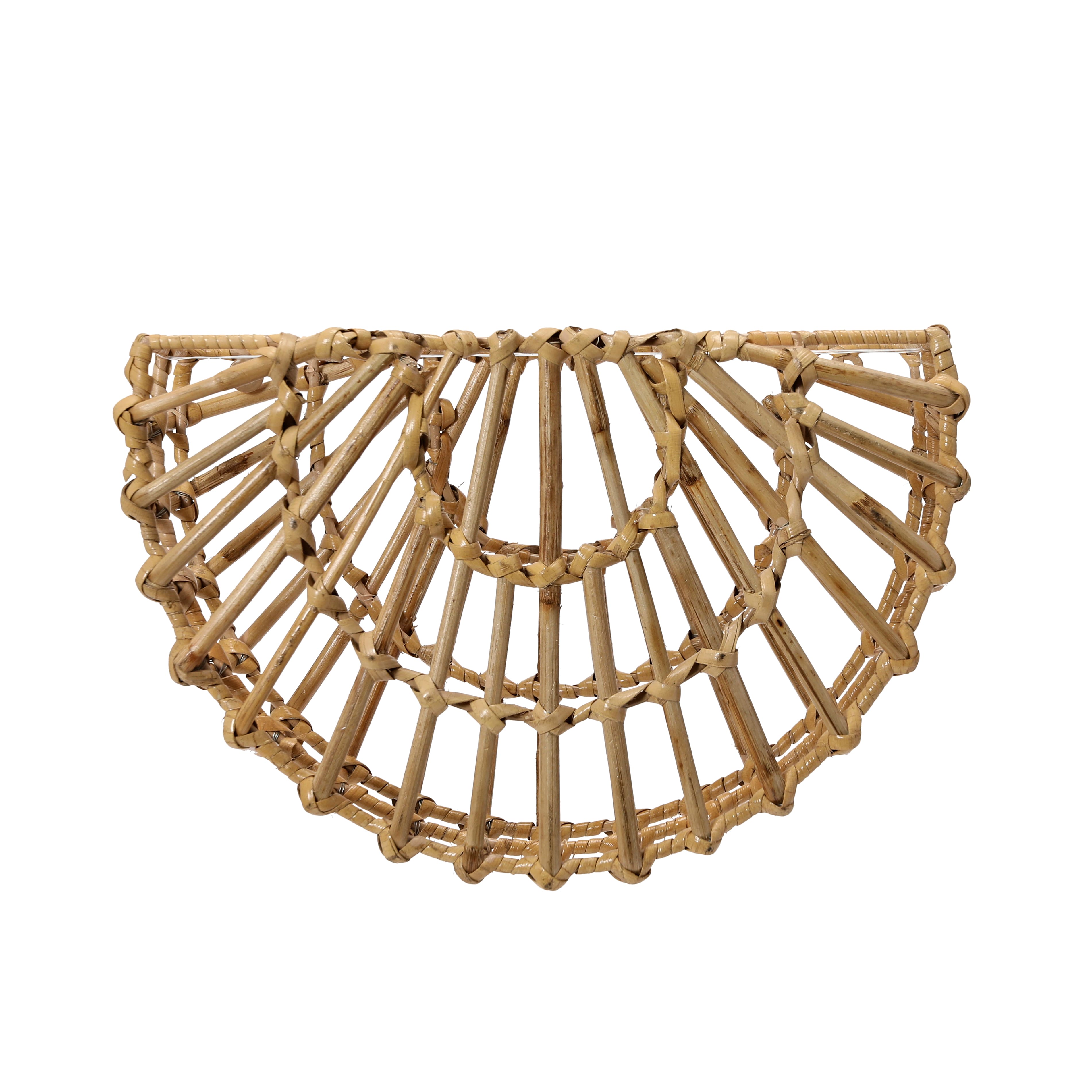 Hello Honey® Natural Mesa Woven Cane Wall Pocket