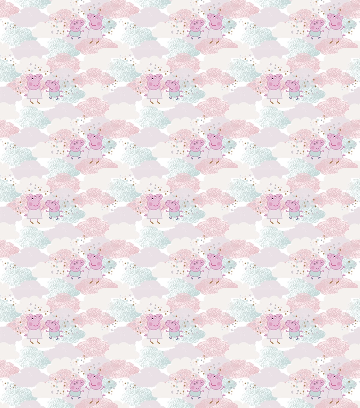 Eone Peppa Pig Dreamland Cotton Fabric