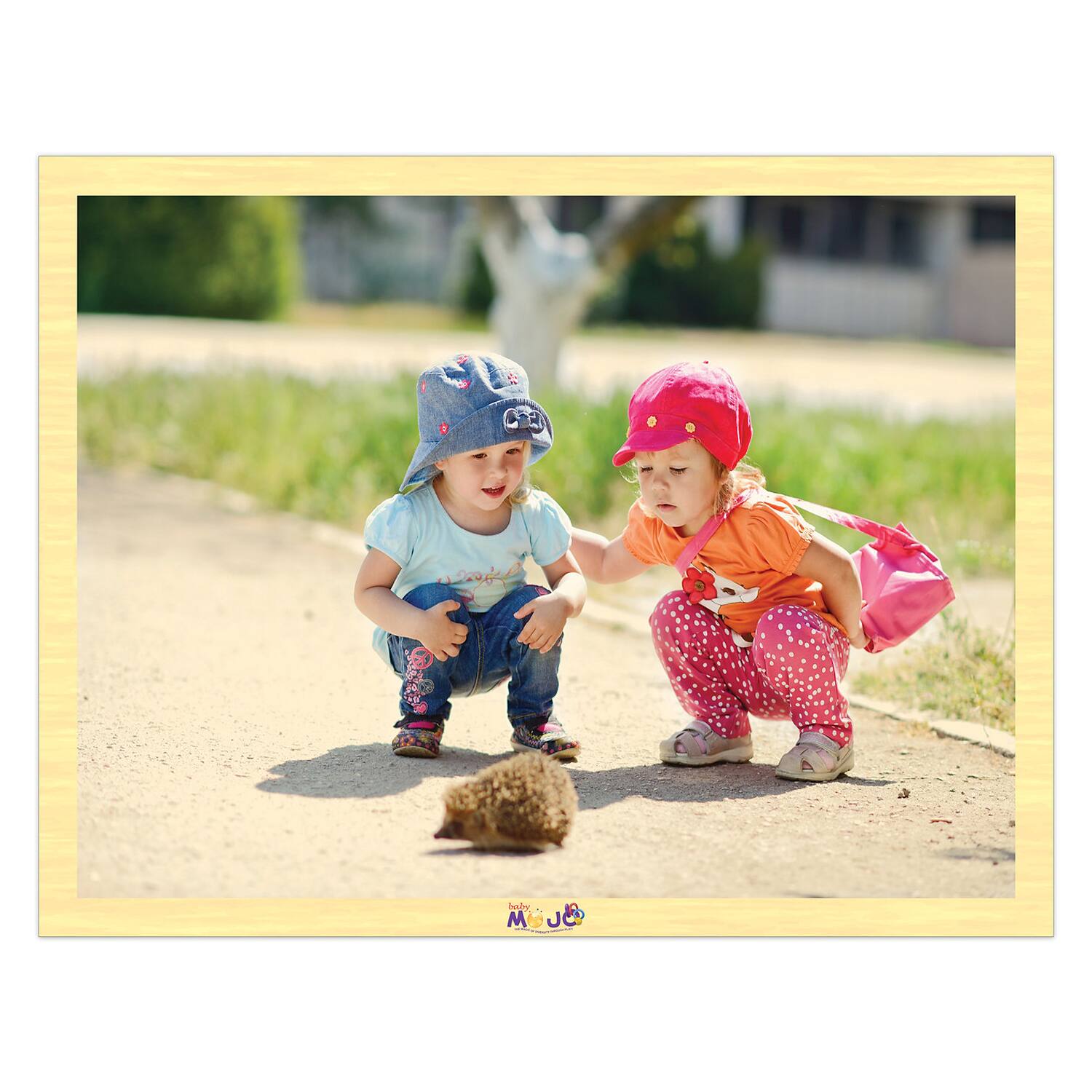 MOJO Friends Forever Wooden 4-Puzzle Set