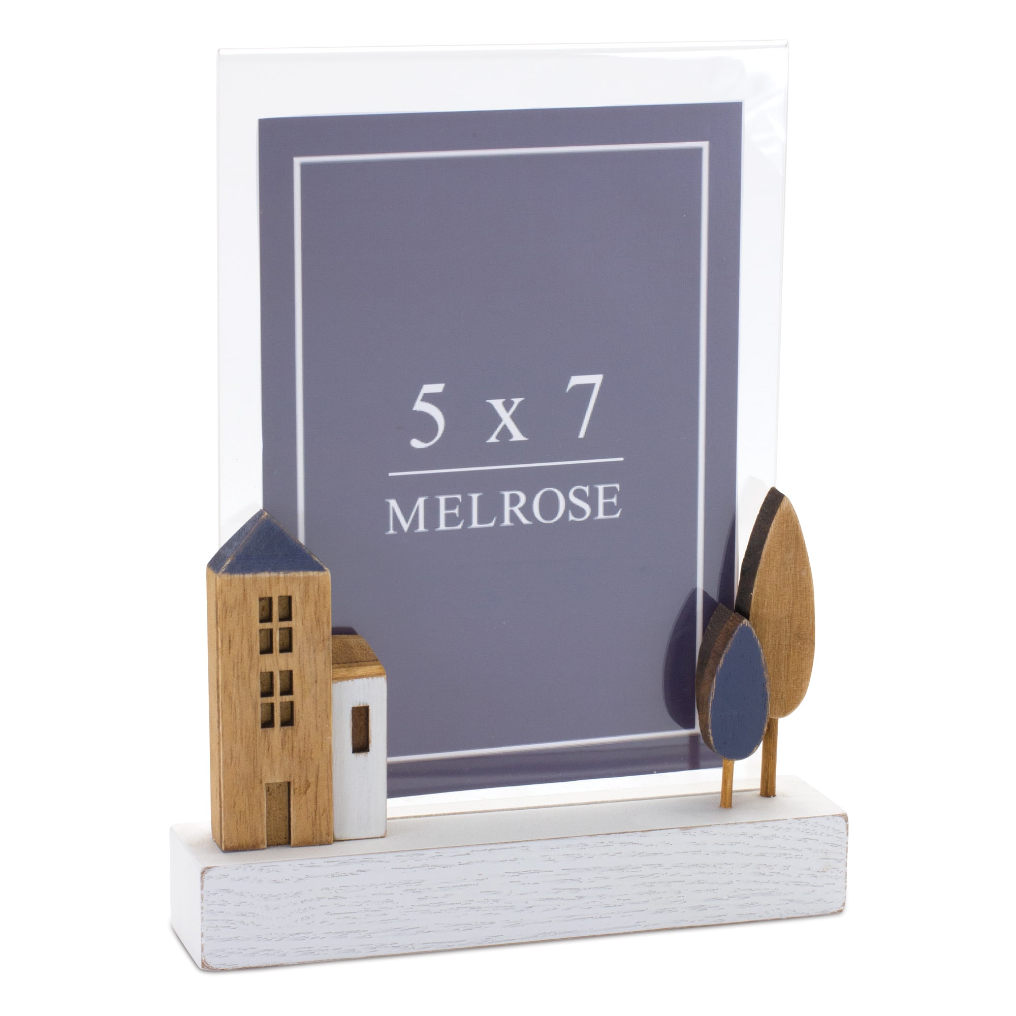 6.75" x 9" Wooden Tabletop Photo Frames, 2ct.