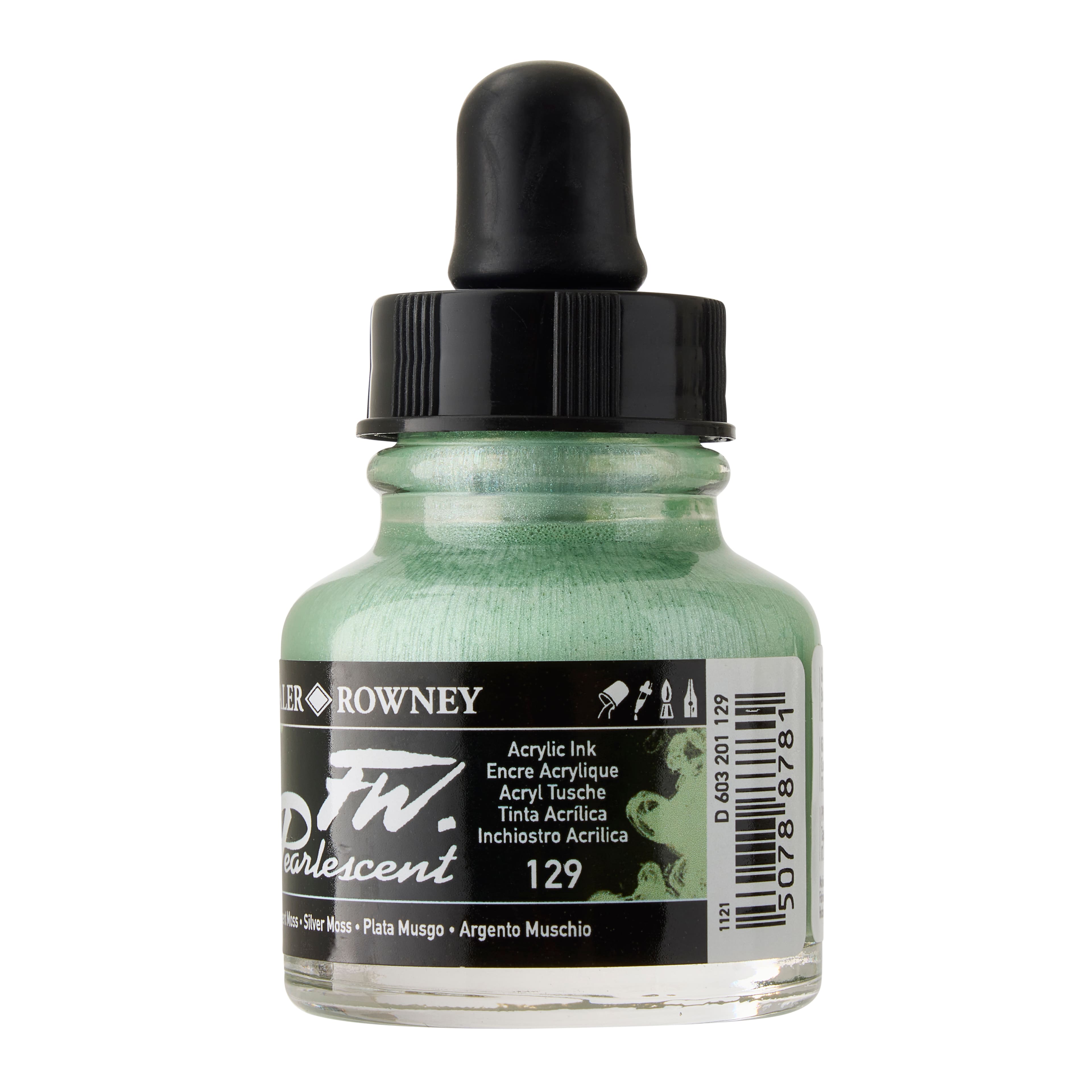 Encre acrylique liquide Effets Pearlescent FW de Daler Rowney, 29,5 ml