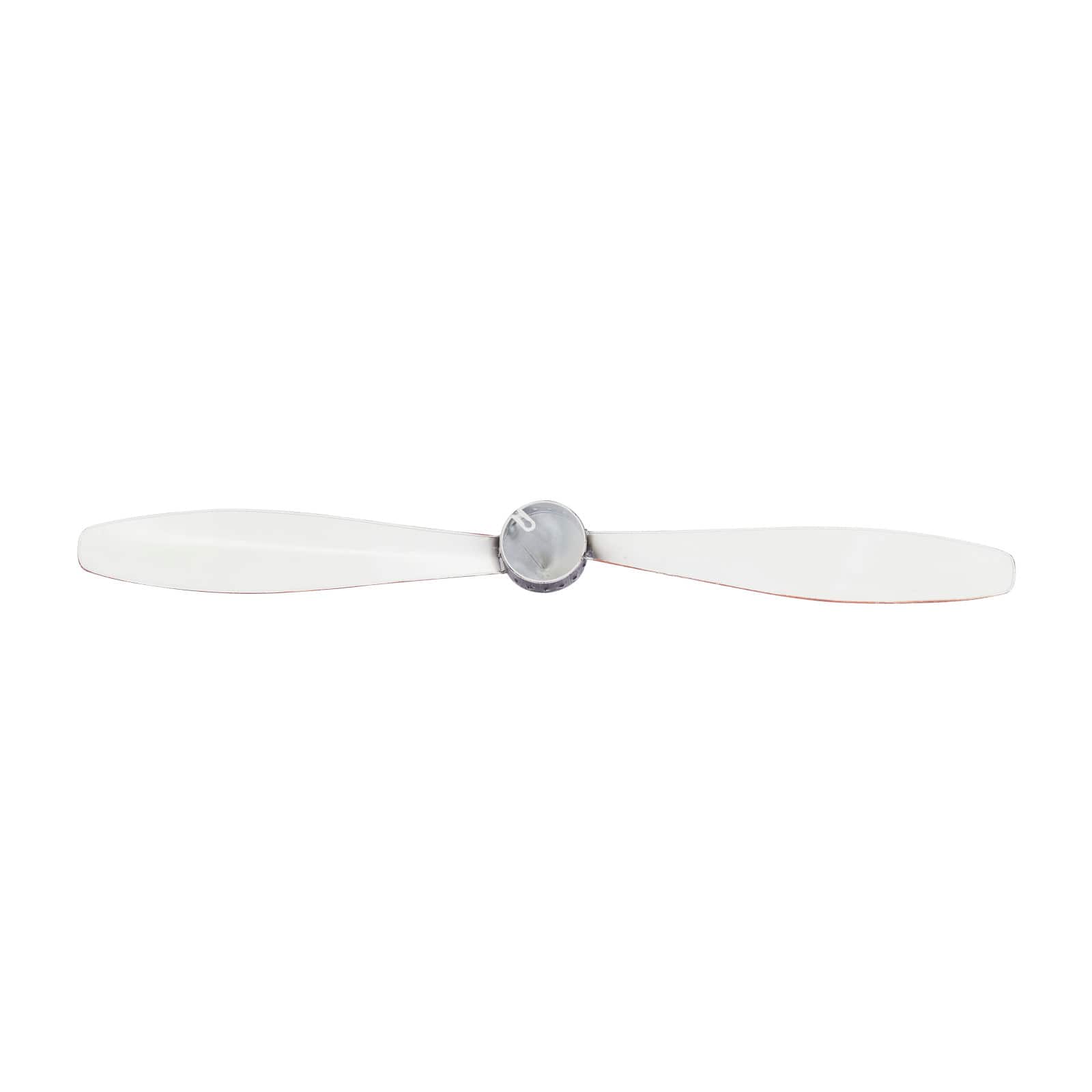 Red Metal Propeller Industrial Wall Décor Set